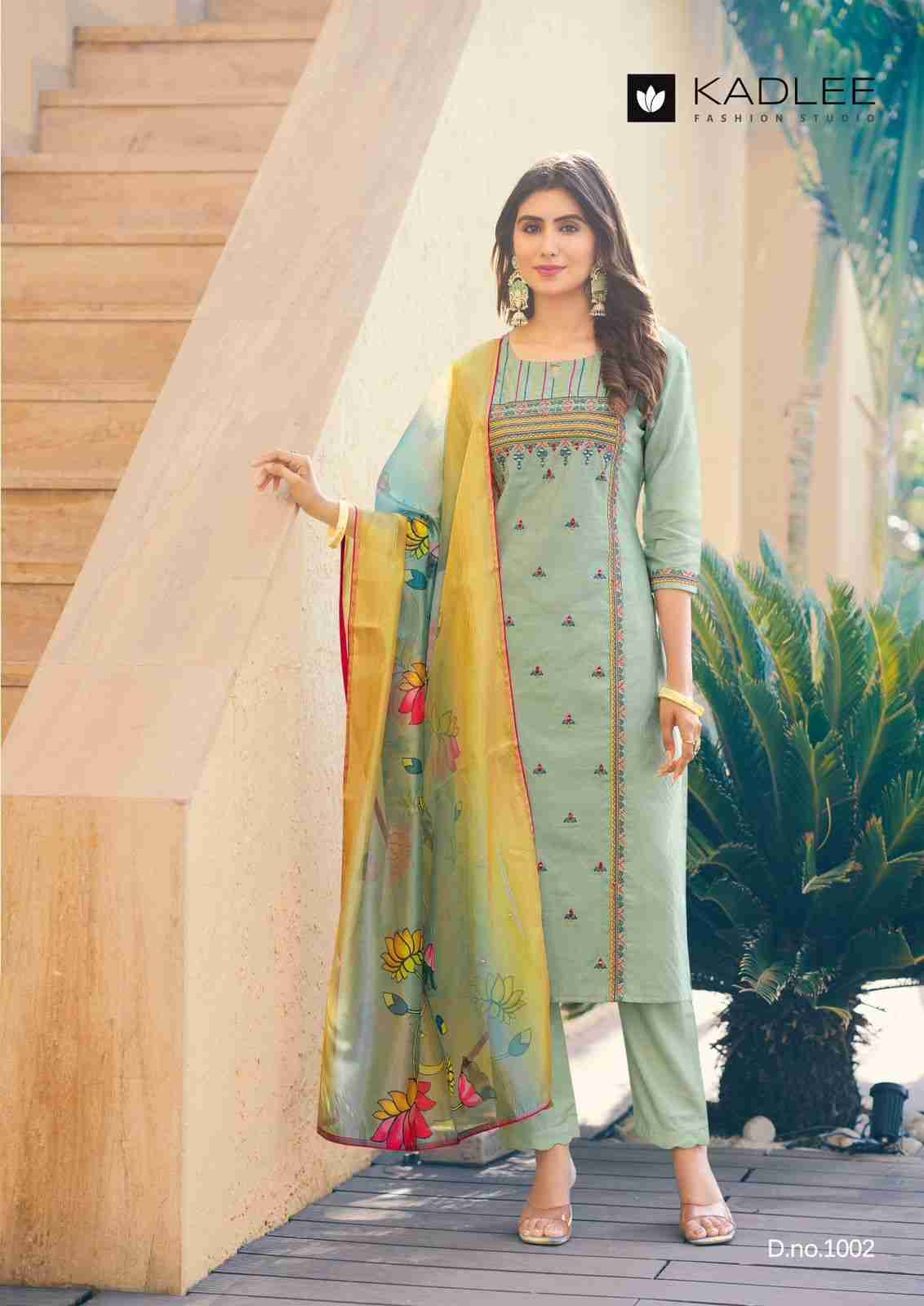 Summer Story By Kadlee 1001 To 1006 Series Designer Festive Suits Collection Beautiful Stylish Fancy Colorful Party Wear & Occasional Wear Pure Viscose Embroidered Dresses At Wholesale Price