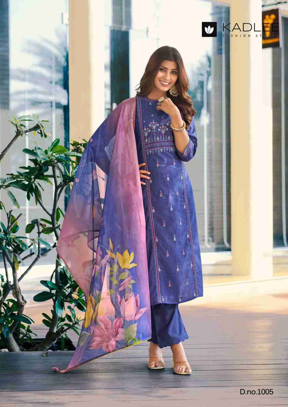 Summer Story By Kadlee 1001 To 1006 Series Designer Festive Suits Collection Beautiful Stylish Fancy Colorful Party Wear & Occasional Wear Pure Viscose Embroidered Dresses At Wholesale Price