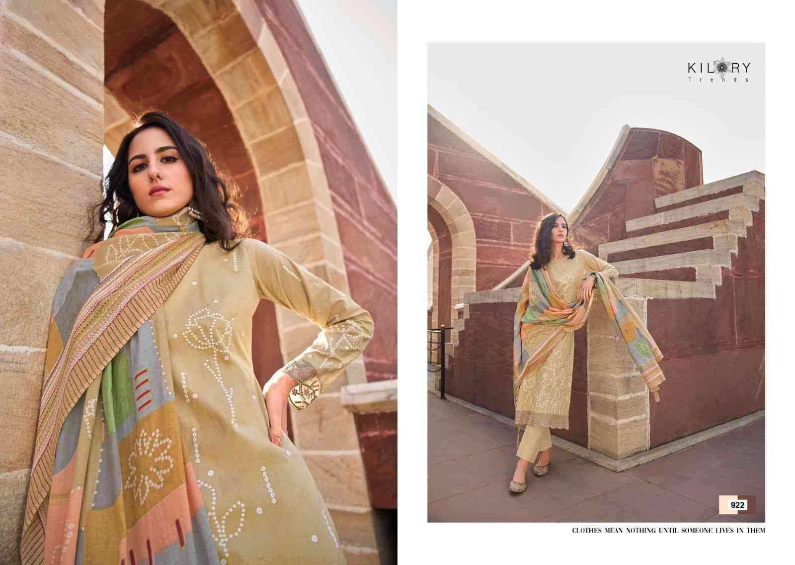 Prints Kari By Kilory 921 To 928 Series Beautiful Festive Suits Colorful Stylish Fancy Casual Wear & Ethnic Wear Pure Lawn Cotton Dresses At Wholesale Price