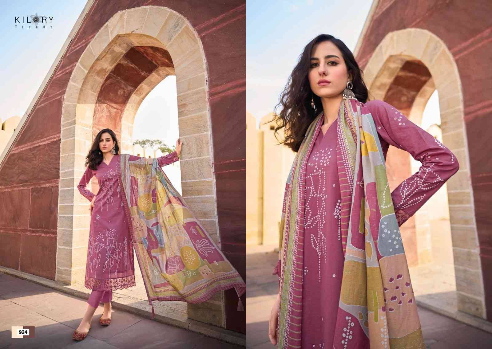 Prints Kari By Kilory 921 To 928 Series Beautiful Festive Suits Colorful Stylish Fancy Casual Wear & Ethnic Wear Pure Lawn Cotton Dresses At Wholesale Price