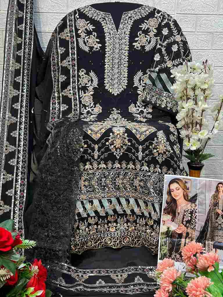 Zoya Vol -2 By Zaha 10287-A To 10287-D Series Beautiful Pakistani Suits Stylish Fancy Colorful Party Wear & Occasional Wear Faux Georgette With Embroidery Dresses At Wholesale Price