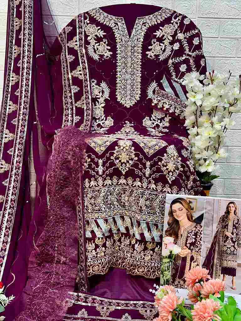 Zoya Vol -2 By Zaha 10287-A To 10287-D Series Beautiful Pakistani Suits Stylish Fancy Colorful Party Wear & Occasional Wear Faux Georgette With Embroidery Dresses At Wholesale Price