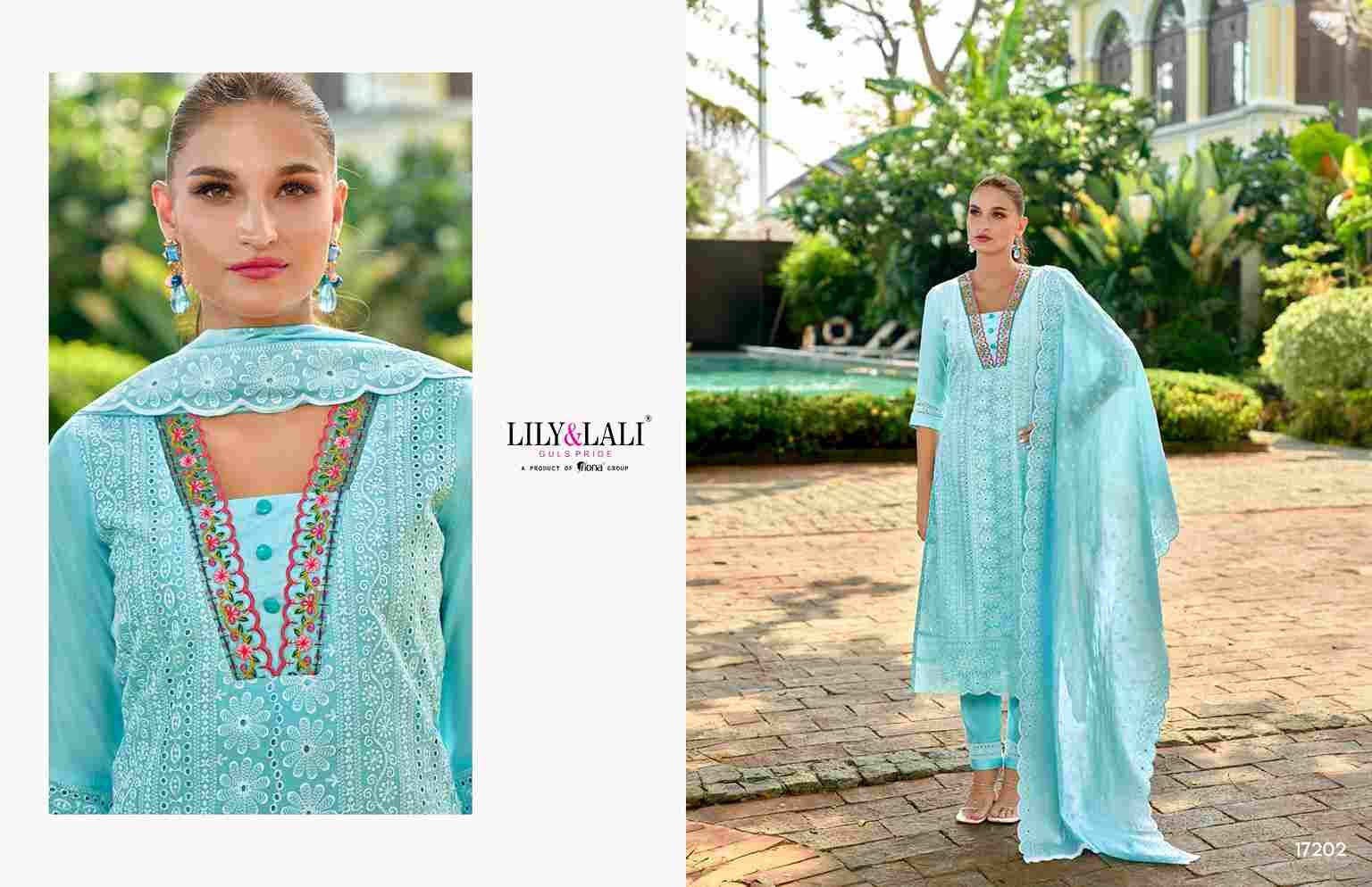 Flora Roman By Lily And Lali 17201 To 17206 Series Beautiful Sharara Suits Colorful Stylish Fancy Casual Wear & Ethnic Wear Roman Dresses At Wholesale Price