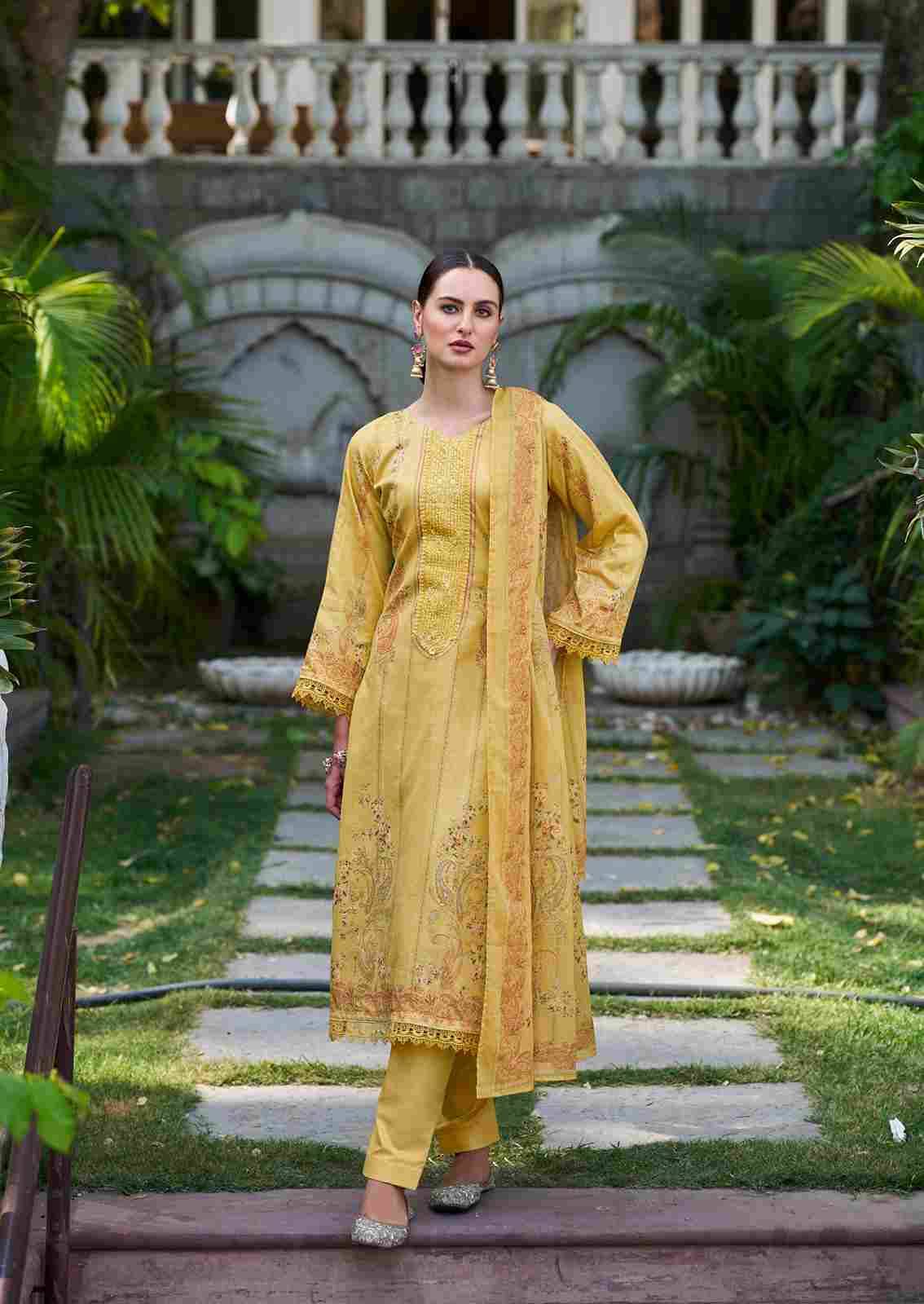 Shamiana By The Hermitage Shop 01 To 06 Series Beautiful Festive Suits Stylish Fancy Colorful Casual Wear & Ethnic Wear Lawn Print Dresses At Wholesale Price