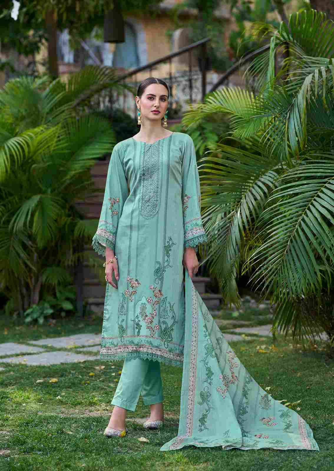 Shamiana By The Hermitage Shop 01 To 06 Series Beautiful Festive Suits Stylish Fancy Colorful Casual Wear & Ethnic Wear Lawn Print Dresses At Wholesale Price