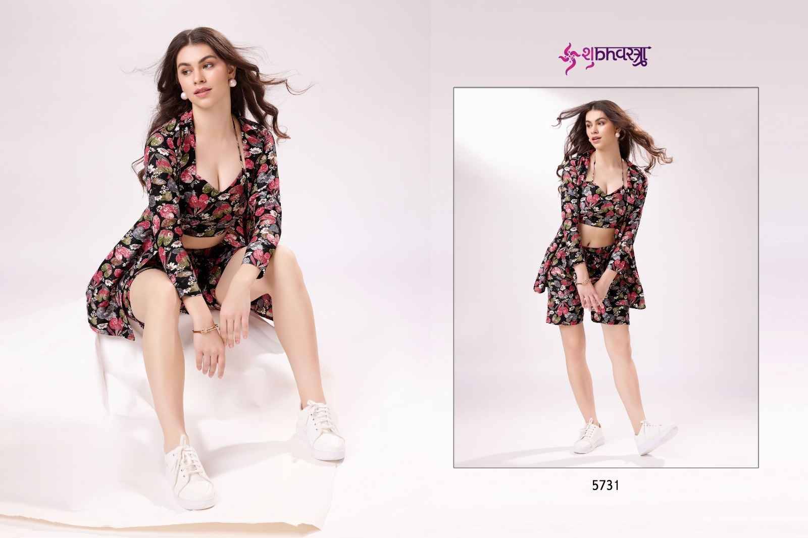 Femella Vol-13 By Shubhkala 5731 To 5733 Series Designer Stylish Fancy Colorful Beautiful Party Wear & Ethnic Wear Collection Cotton Blend Co-Ord Set With Jackets At Wholesale Price