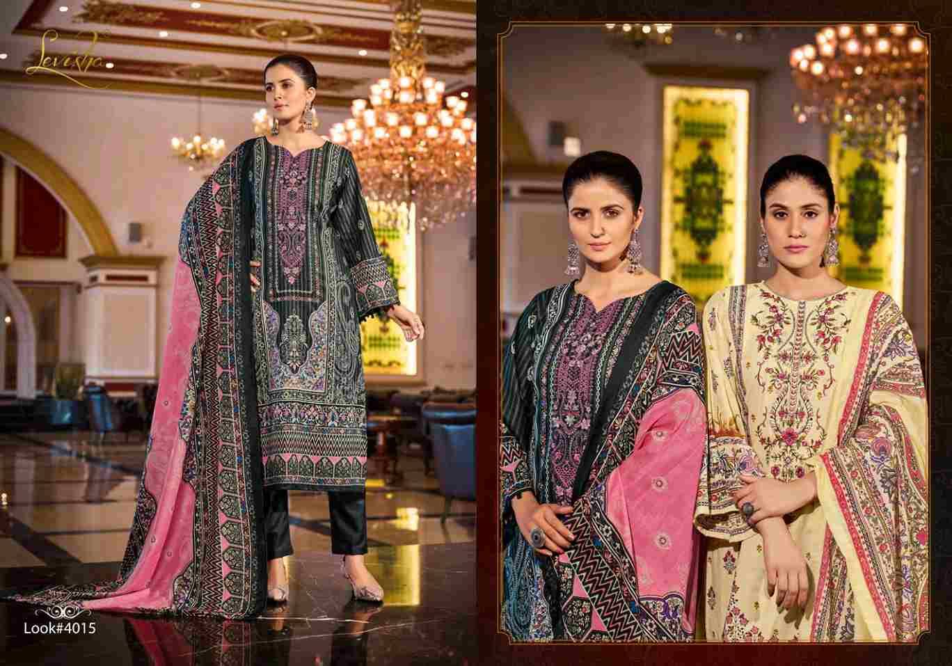 Naira Nx Vol-4 By Levisha 4013 To 4020 Series Festive Suits Beautiful Fancy Colorful Stylish Party Wear & Occasional Wear Cambric Cotton Print Dresses At Wholesale Price