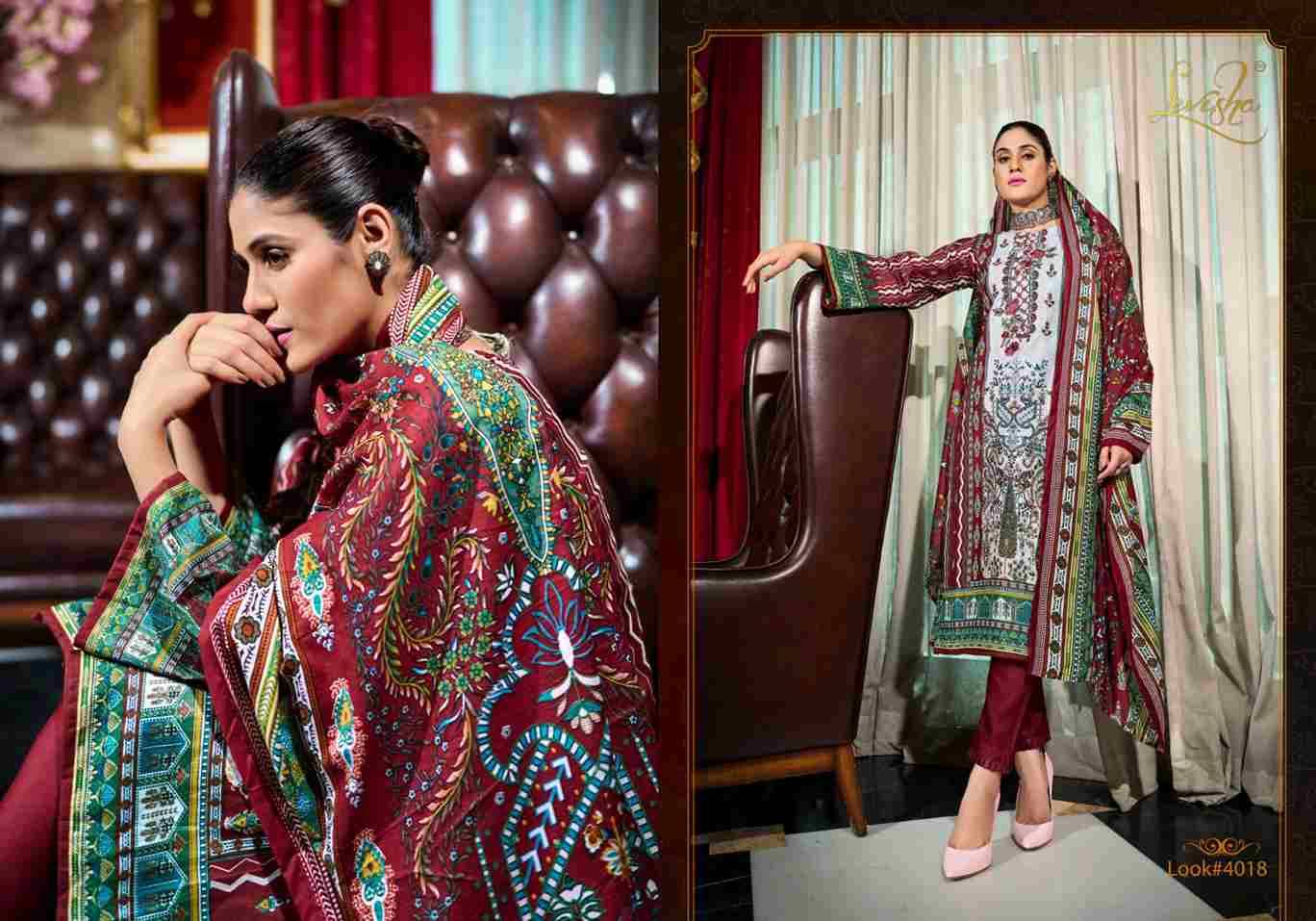 Naira Nx Vol-4 By Levisha 4013 To 4020 Series Festive Suits Beautiful Fancy Colorful Stylish Party Wear & Occasional Wear Cambric Cotton Print Dresses At Wholesale Price