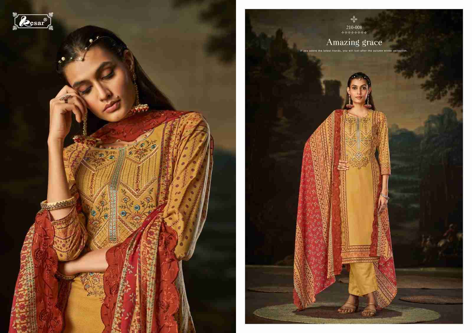 Maryam By Kesar 210-001 To 210-008 Series Festive Suits Beautiful Fancy Colorful Stylish Party Wear & Occasional Wear Pure Lawn Cotton Print Dresses At Wholesale Price