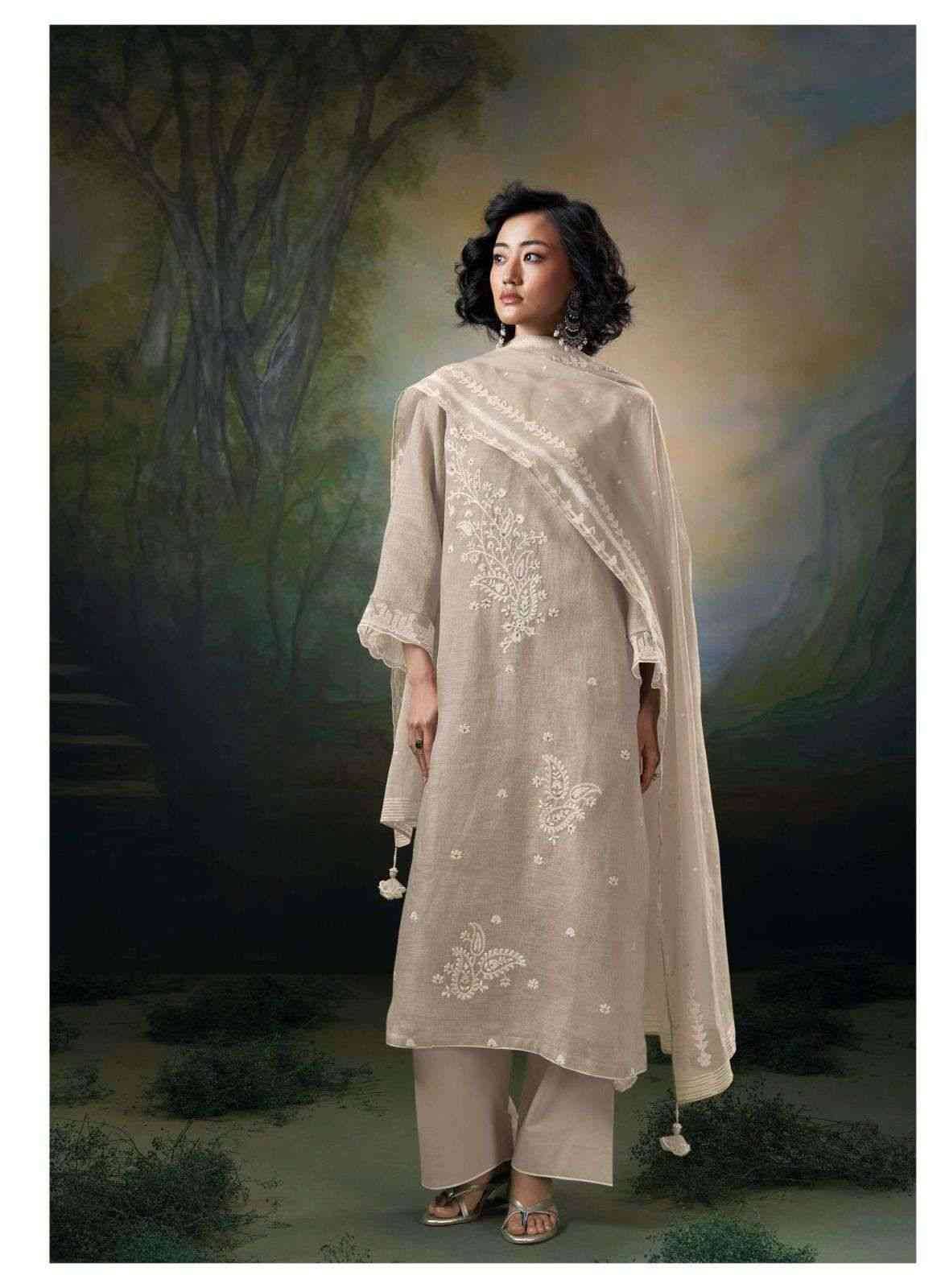 Parisa By Ganga Fashion 1825 To 1830 Series Beautiful Festive Suits Colorful Stylish Fancy Casual Wear & Ethnic Wear Pure Linen Dresses At Wholesale Price