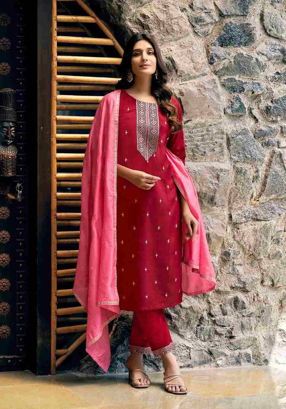 Fiza Vol-1 By Vaniska 1001 To 1006 Series Designer Festive Suits Collection Beautiful Stylish Fancy Colorful Party Wear & Occasional Wear Roman Silk Dresses At Wholesale Price