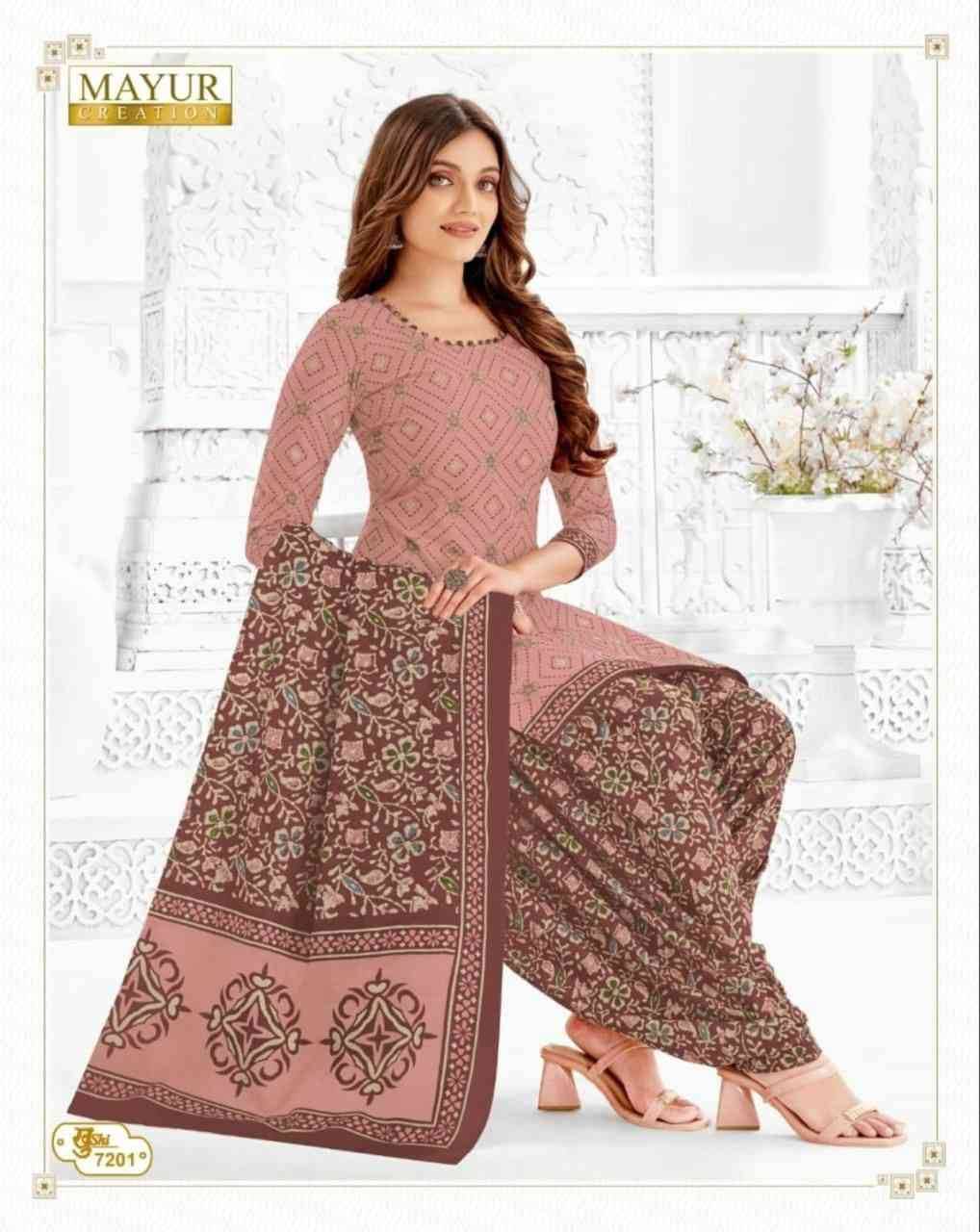 Khushi Vol-72 By Mayur Creation 7201 To 7226 Series Beautiful Stylish Festive Suits Fancy Colorful Casual Wear & Ethnic Wear & Ready To Wear Heavy Fancy Print Dresses At Wholesale Price