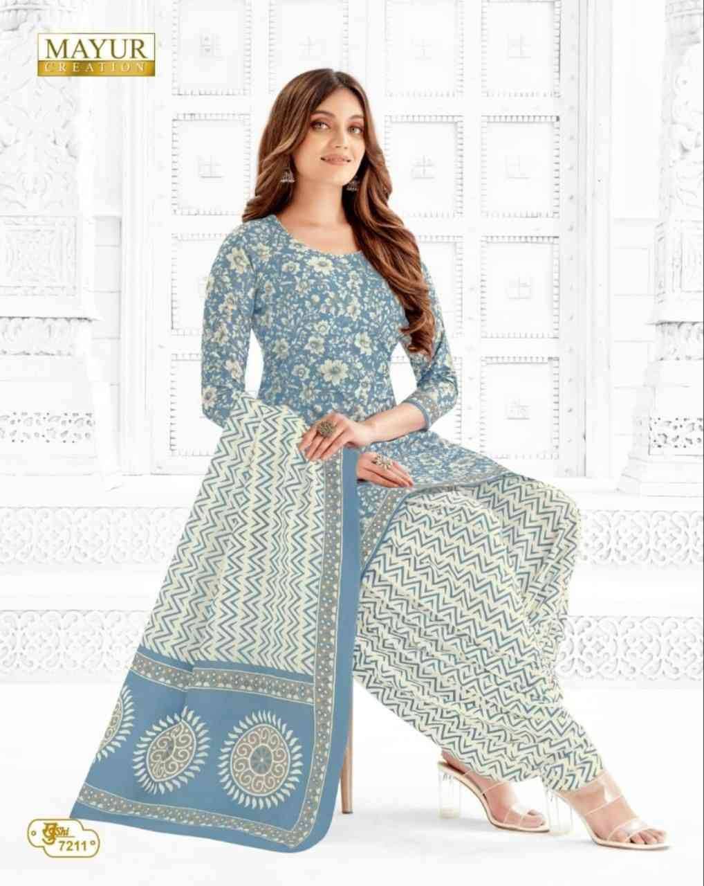 Khushi Vol-72 By Mayur Creation 7201 To 7226 Series Beautiful Stylish Festive Suits Fancy Colorful Casual Wear & Ethnic Wear & Ready To Wear Heavy Fancy Print Dresses At Wholesale Price