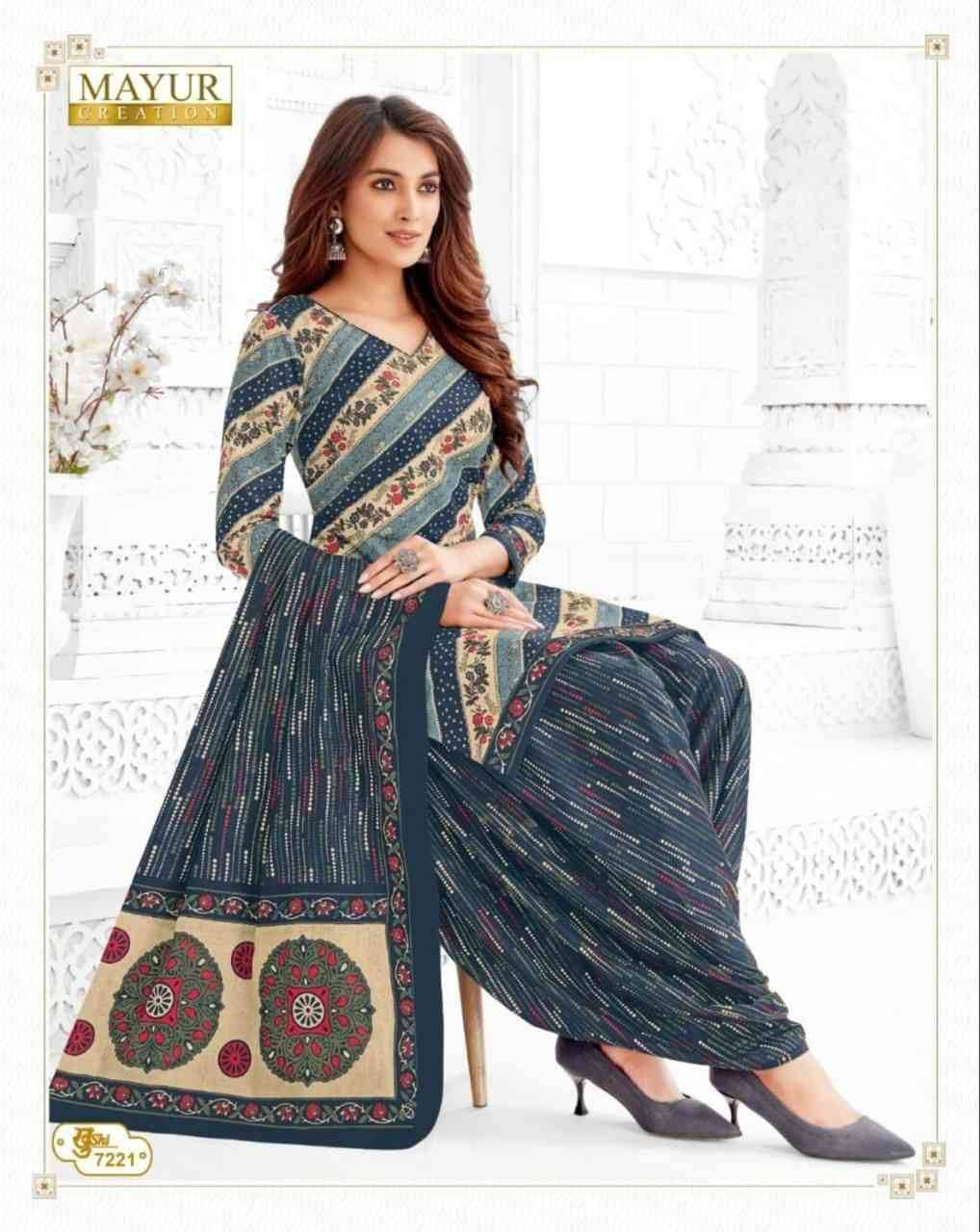 Khushi Vol-72 By Mayur Creation 7201 To 7226 Series Beautiful Stylish Festive Suits Fancy Colorful Casual Wear & Ethnic Wear & Ready To Wear Heavy Fancy Print Dresses At Wholesale Price