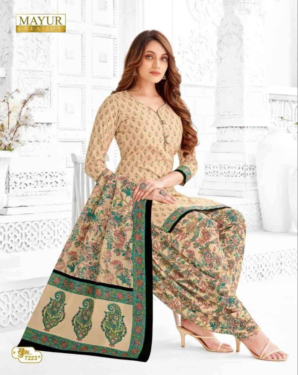 Khushi Vol-72 By Mayur Creation 7201 To 7226 Series Beautiful Stylish Festive Suits Fancy Colorful Casual Wear & Ethnic Wear & Ready To Wear Heavy Fancy Print Dresses At Wholesale Price