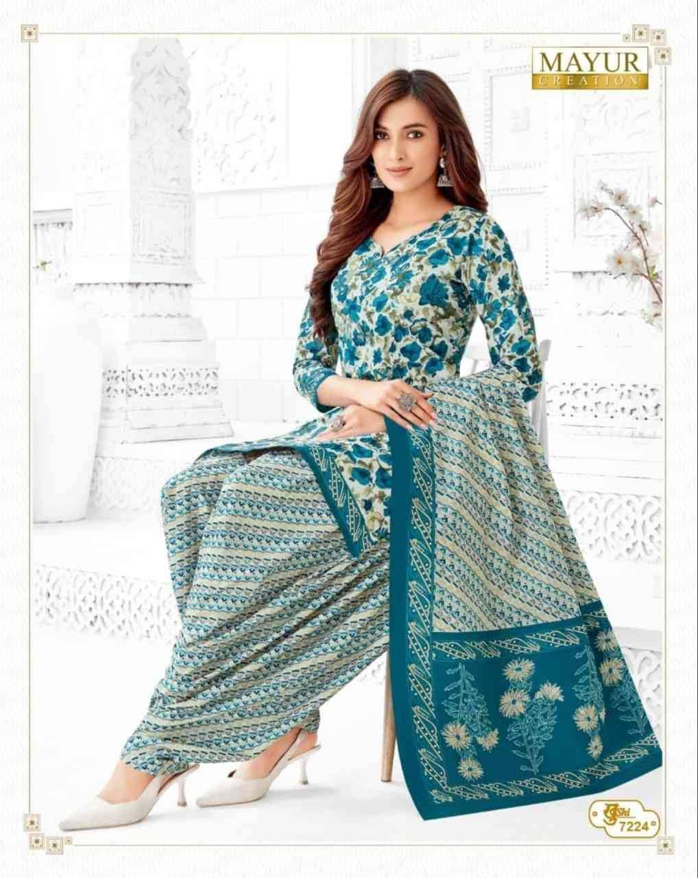 Khushi Vol-72 By Mayur Creation 7201 To 7226 Series Beautiful Stylish Festive Suits Fancy Colorful Casual Wear & Ethnic Wear & Ready To Wear Heavy Fancy Print Dresses At Wholesale Price