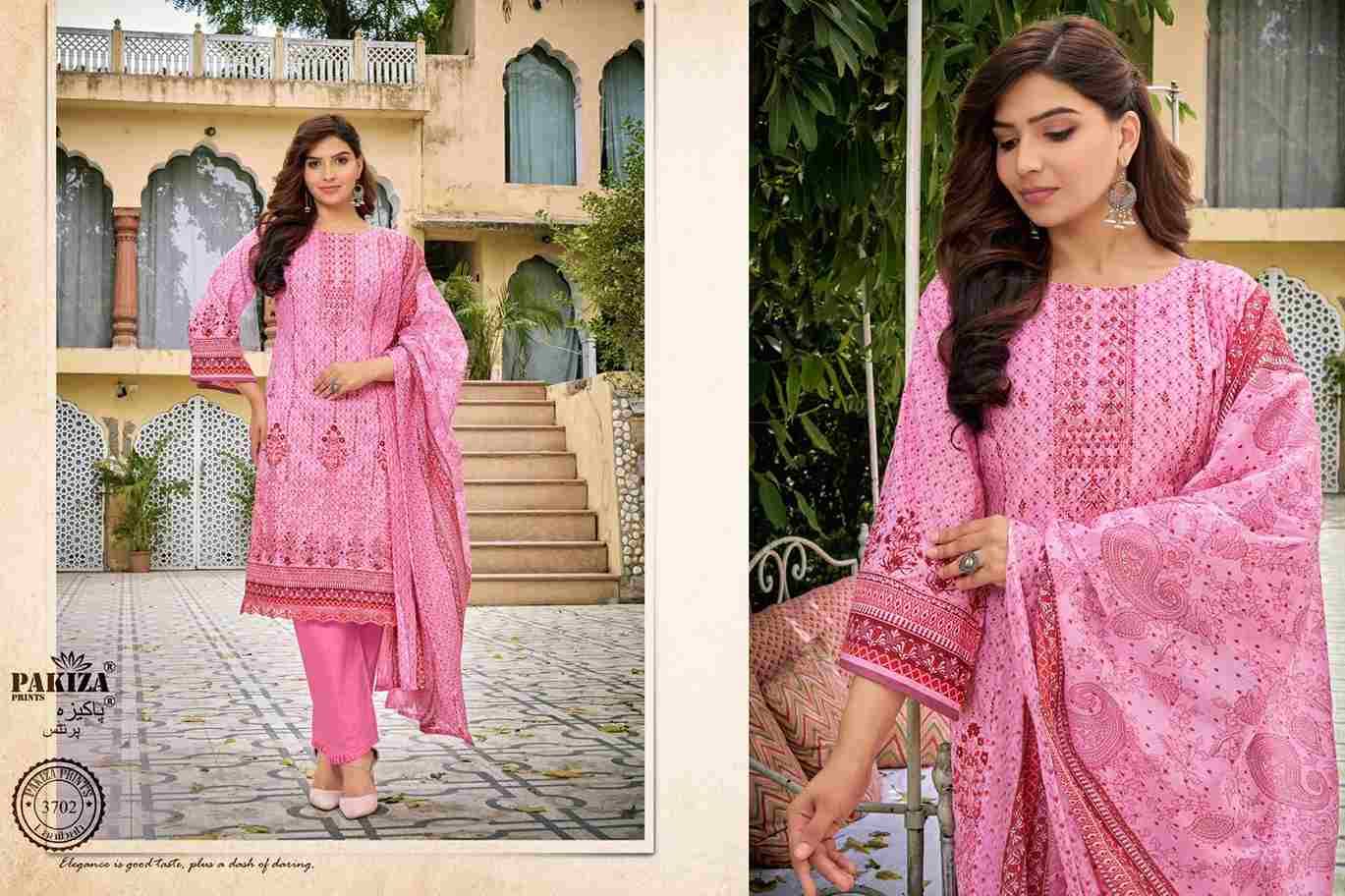 Laaibah Vol-37 By Pakiza Prints 3701 To 3710 Series Beautiful Stylish Festive Suits Fancy Colorful Casual Wear & Ethnic Wear & Ready To Wear Lawn Cotton Print Dresses At Wholesale Price