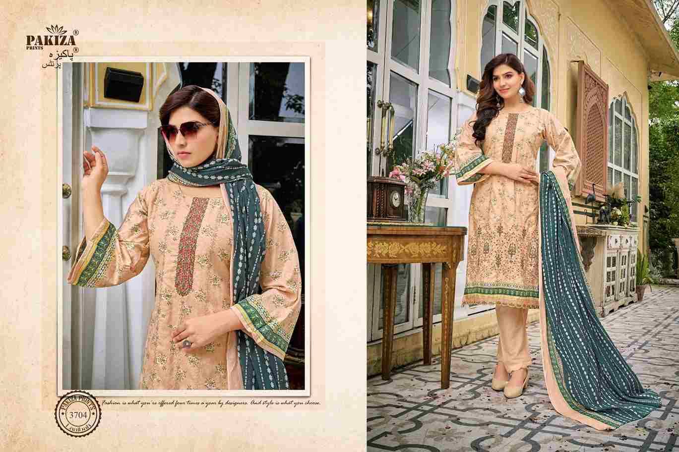 Laaibah Vol-37 By Pakiza Prints 3701 To 3710 Series Beautiful Stylish Festive Suits Fancy Colorful Casual Wear & Ethnic Wear & Ready To Wear Lawn Cotton Print Dresses At Wholesale Price