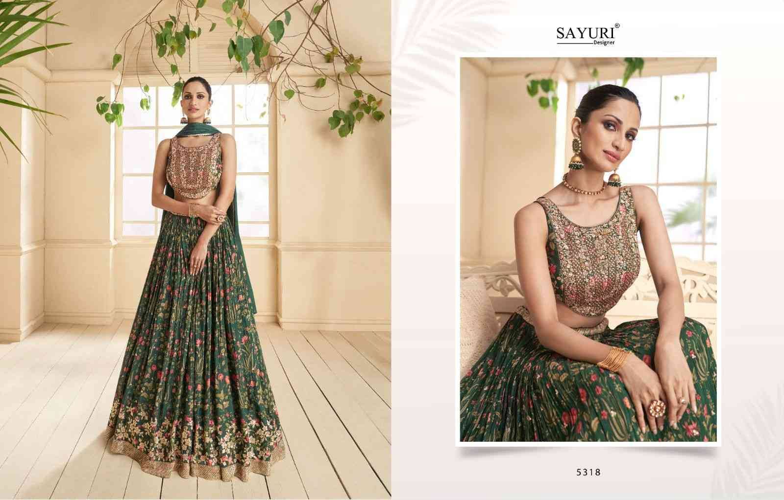 Rangoli Nx By Sayuri 5317 To 5318 Series Wear Collection Beautiful Stylish Colorful Fancy Party Wear & Occasional Wear Georgette Lehengas At Wholesale Price