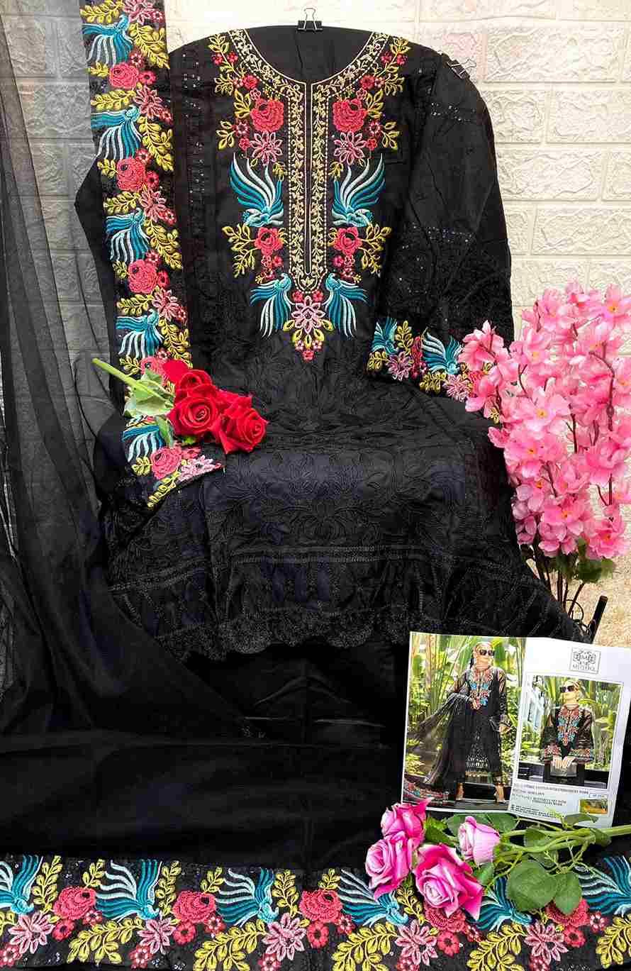 Mushq Hit Design 254 By Mushq Beautiful Pakistani Suits Stylish Fancy Colorful Party Wear & Occasional Wear Pure Cotton Embroidered Dresses At Wholesale Price