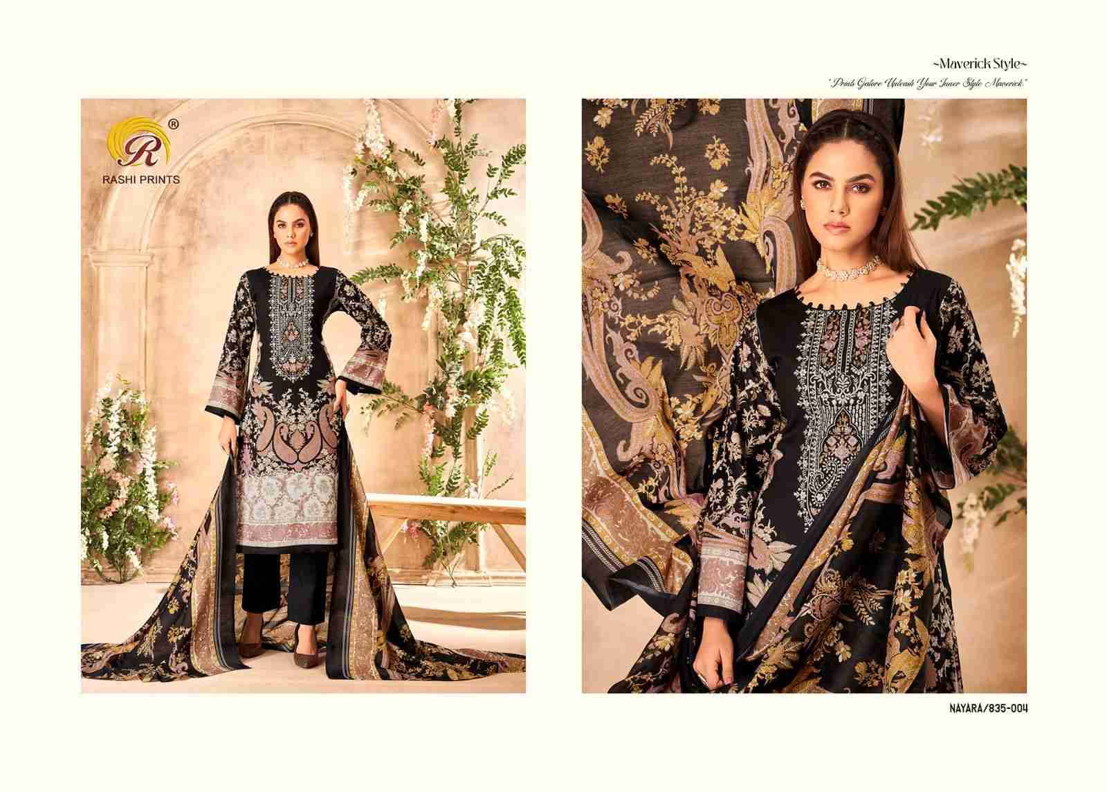 Nayara Vol-35 By Rashi Prints 835-001 To 835-008 Series Beautiful Suits Colorful Stylish Fancy Casual Wear & Ethnic Wear Pure Cambric Cotton Print Dresses At Wholesale Price