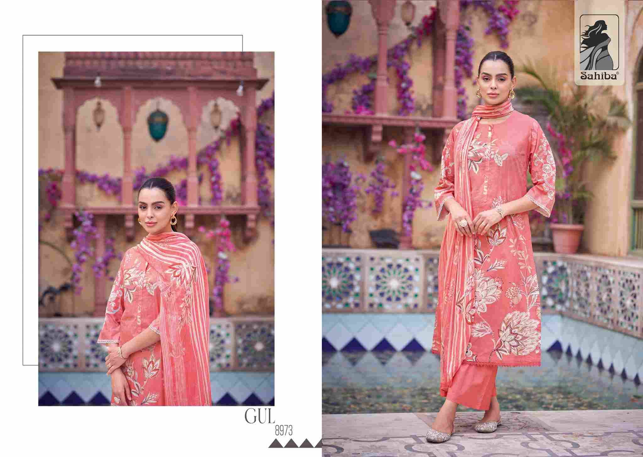 Gul By Sahiba Fabrics Beautiful Stylish Festive Suits Fancy Colorful Casual Wear & Ethnic Wear & Ready To Wear Pure Lawn Cotton With Embroidery Dresses At Wholesale Price