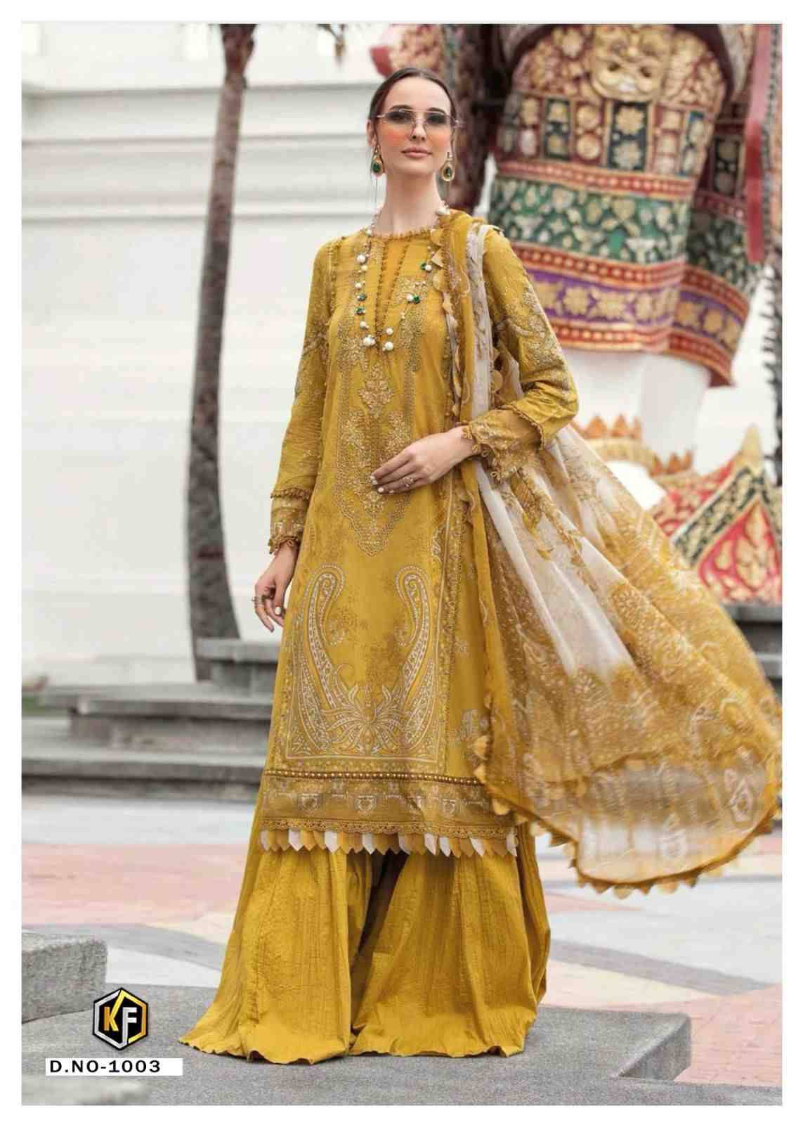 Gulmira Vol-1 By Keval Fab 1001 To 1004 Series Beautiful Festive Suits Colorful Stylish Fancy Casual Wear & Ethnic Wear Pure Cotton Print Dresses At Wholesale Price