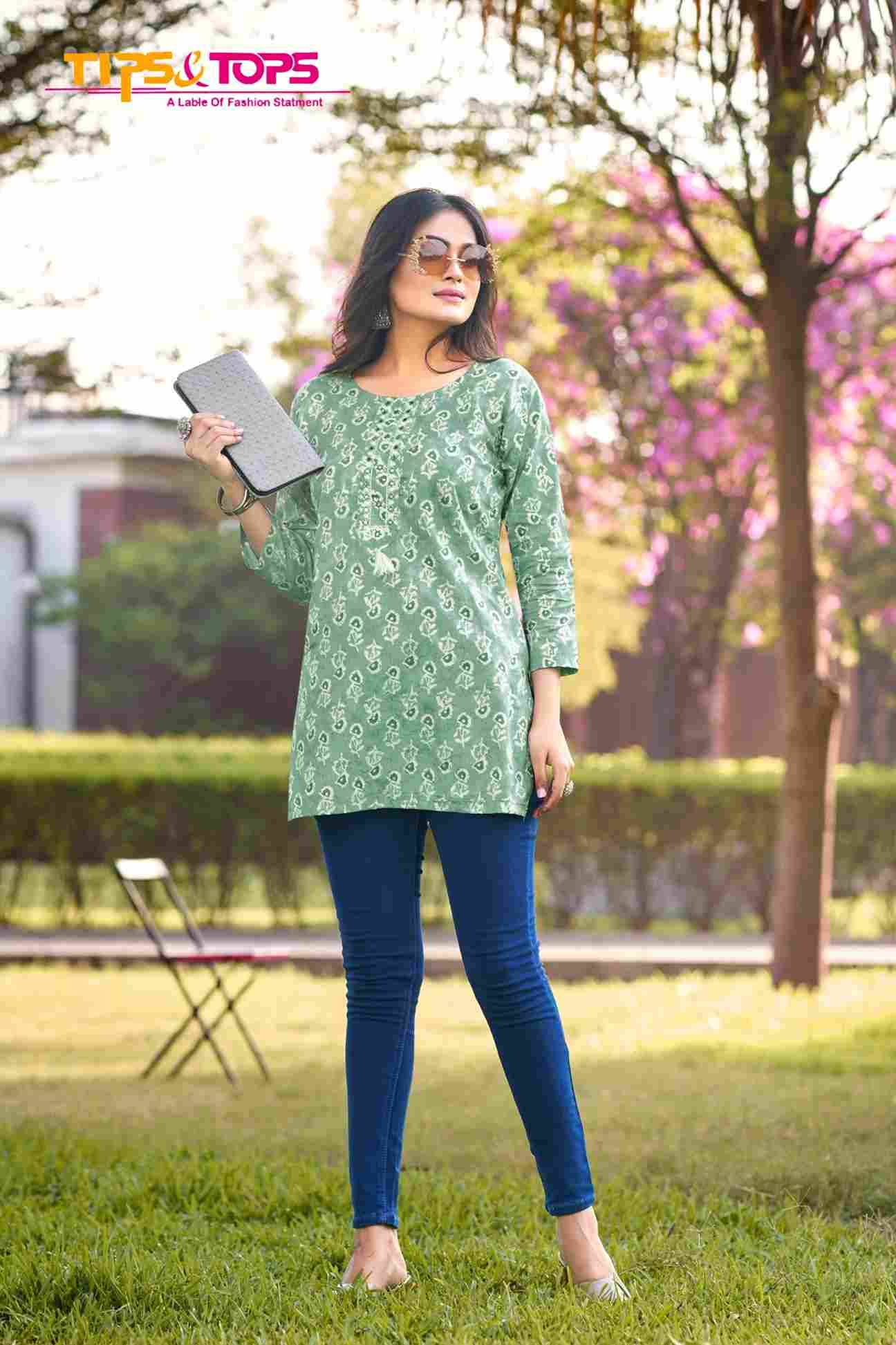 Cotton Candy Vol-3 By Tips And Tops 1001 To 1006 Series Designer Stylish Fancy Colorful Beautiful Party Wear & Ethnic Wear Collection Premium Cotton Tops At Wholesale Price