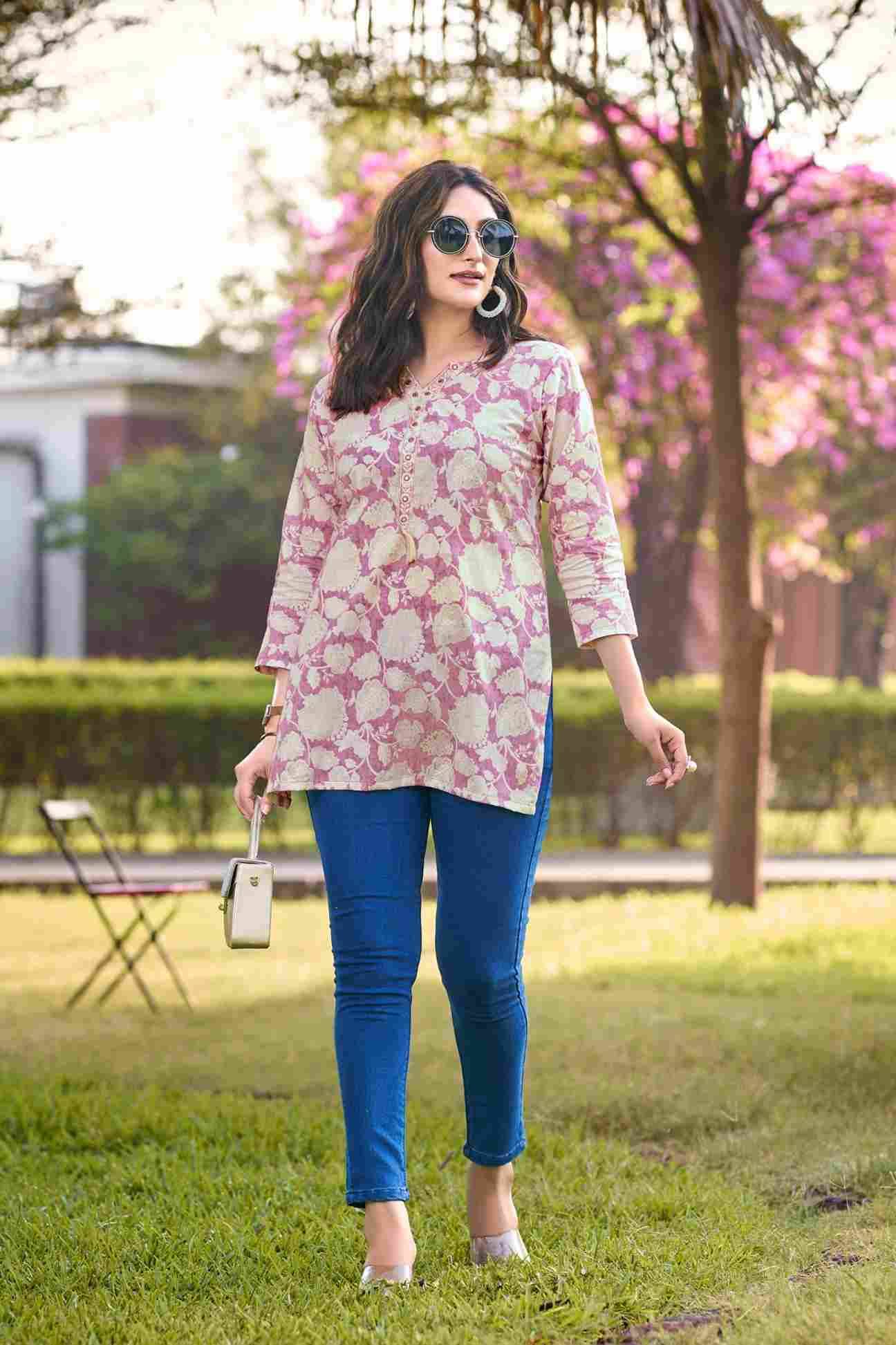 Cotton Candy Vol-3 By Tips And Tops 1001 To 1006 Series Designer Stylish Fancy Colorful Beautiful Party Wear & Ethnic Wear Collection Premium Cotton Tops At Wholesale Price