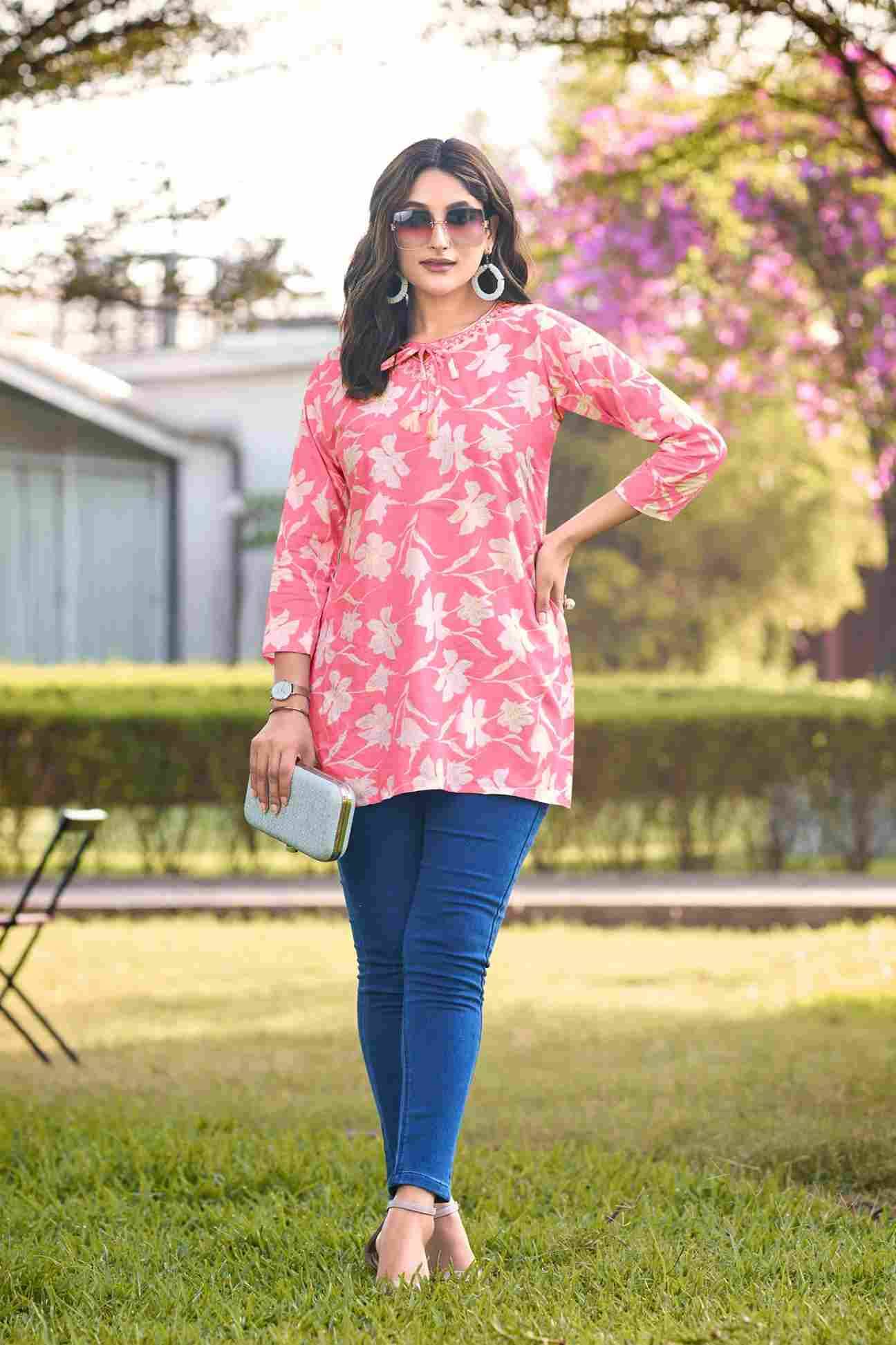 Cotton Candy Vol-3 By Tips And Tops 1001 To 1006 Series Designer Stylish Fancy Colorful Beautiful Party Wear & Ethnic Wear Collection Premium Cotton Tops At Wholesale Price