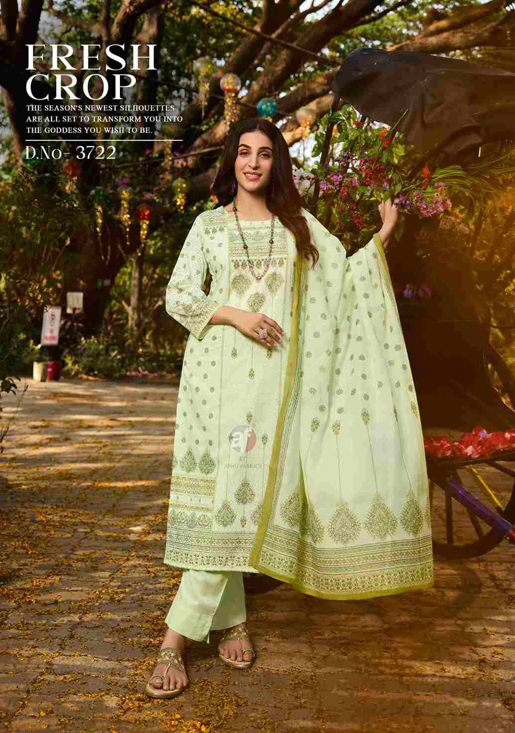 Flairs Vol-3 By Anju Fabrics 37521 To 37525 Series Beautiful Stylish Suits Fancy Colorful Casual Wear & Ethnic Wear & Ready To Wear Pure Cotton With Work Dresses At Wholesale Price