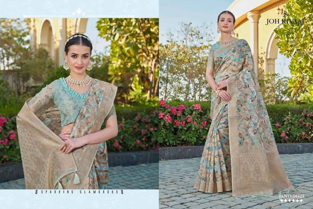 Joelle By Joh Rivaaj 24321 To 24329 Series Indian Traditional Wear Collection Beautiful Stylish Fancy Colorful Party Wear & Occasional Wear Silk Sarees At Wholesale Price