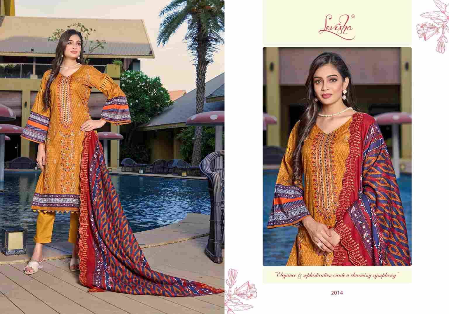 Bin Saeed Nx By Levisha 2013 To 2018 Series Festive Suits Beautiful Fancy Colorful Stylish Party Wear & Occasional Wear Cambric Cotton Print Dresses At Wholesale Price