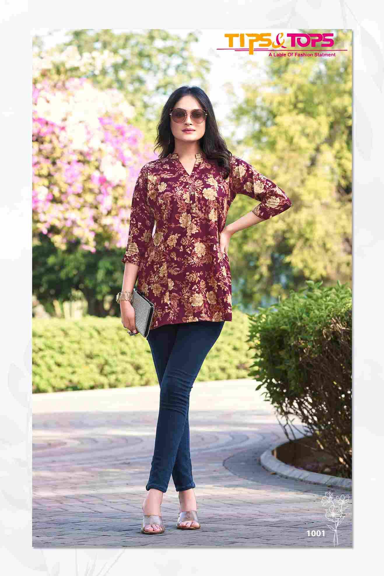 Cotton Shorties Vol-5 By Tips And Tops 1001 To 1008 Series Designer Stylish Fancy Colorful Beautiful Party Wear & Ethnic Wear Collection Premium Cotton Tops At Wholesale Price