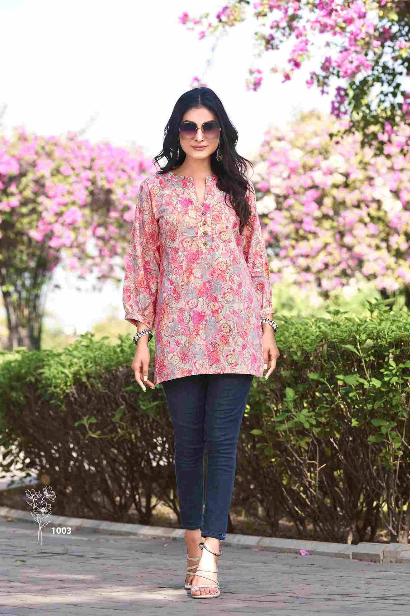 Cotton Shorties Vol-5 By Tips And Tops 1001 To 1008 Series Designer Stylish Fancy Colorful Beautiful Party Wear & Ethnic Wear Collection Premium Cotton Tops At Wholesale Price