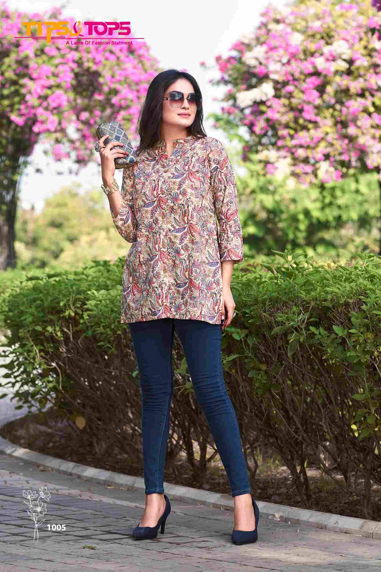 Cotton Shorties Vol-5 By Tips And Tops 1001 To 1008 Series Designer Stylish Fancy Colorful Beautiful Party Wear & Ethnic Wear Collection Premium Cotton Tops At Wholesale Price