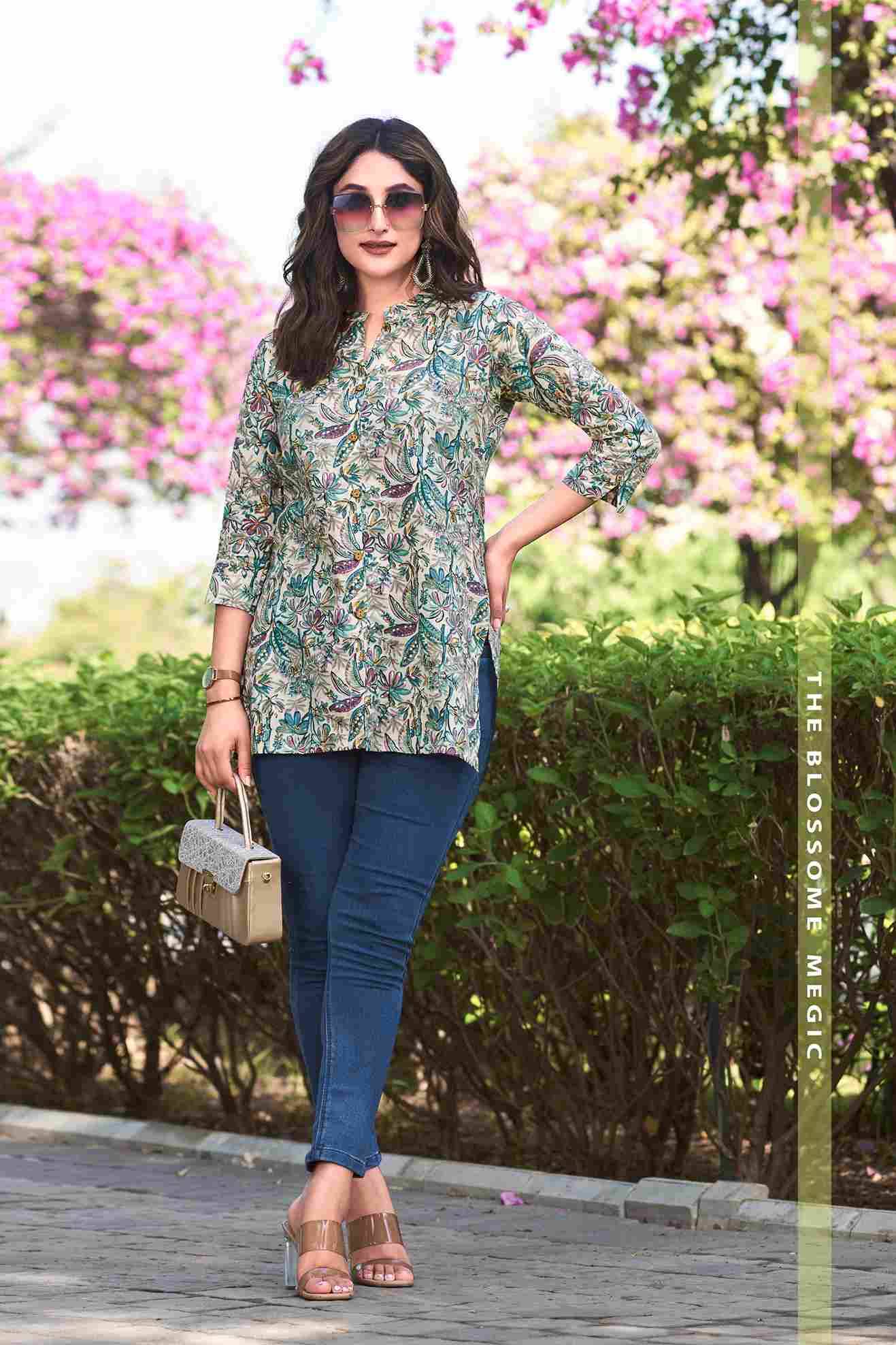 Cotton Shorties Vol-5 By Tips And Tops 1001 To 1008 Series Designer Stylish Fancy Colorful Beautiful Party Wear & Ethnic Wear Collection Premium Cotton Tops At Wholesale Price