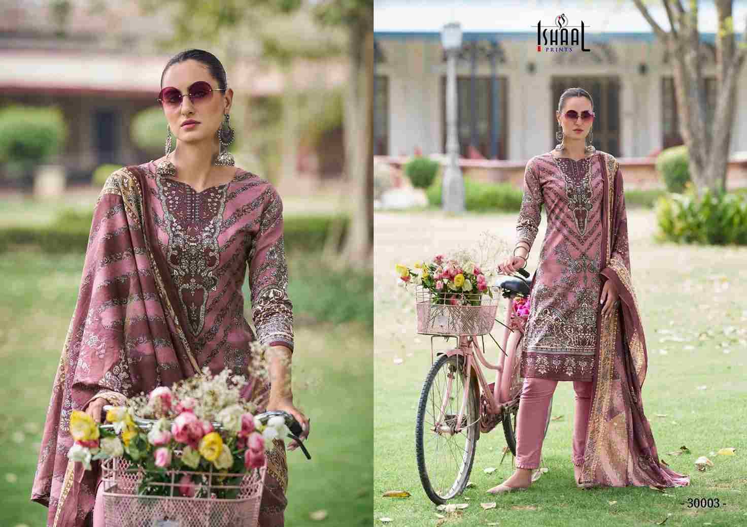 Gulmohar Vol-30 By Ishaal Prints 30001 To 30010 Series Beautiful Festive Suits Colorful Stylish Fancy Casual Wear & Ethnic Wear Pure Lawn Prints Dresses At Wholesale Price