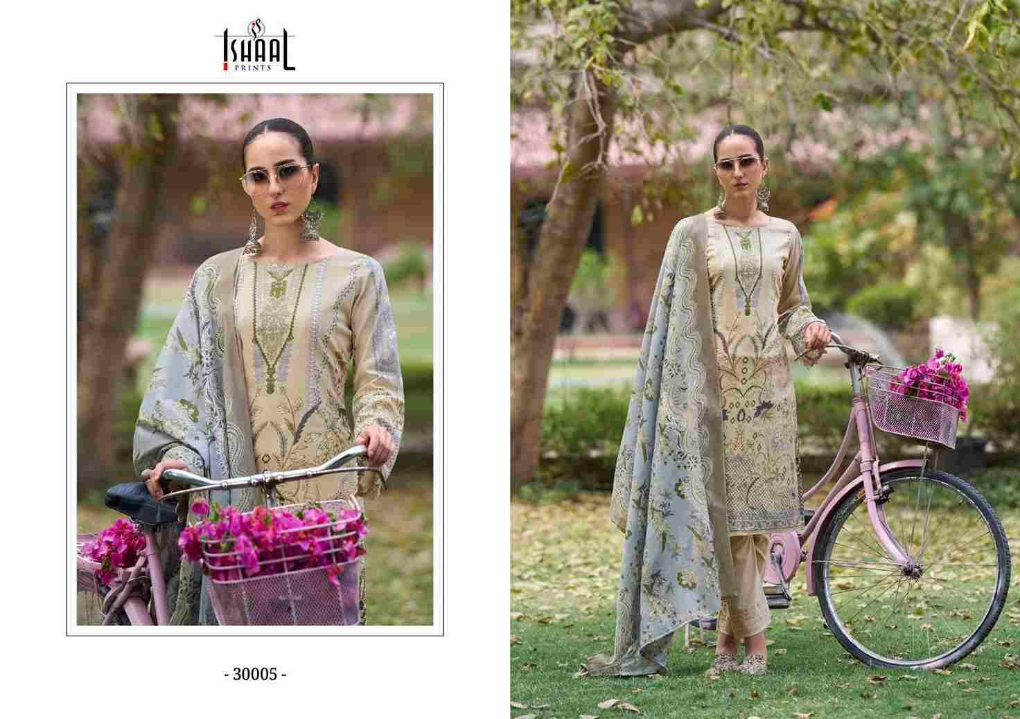 Gulmohar Vol-30 By Ishaal Prints 30001 To 30010 Series Beautiful Festive Suits Colorful Stylish Fancy Casual Wear & Ethnic Wear Pure Lawn Prints Dresses At Wholesale Price