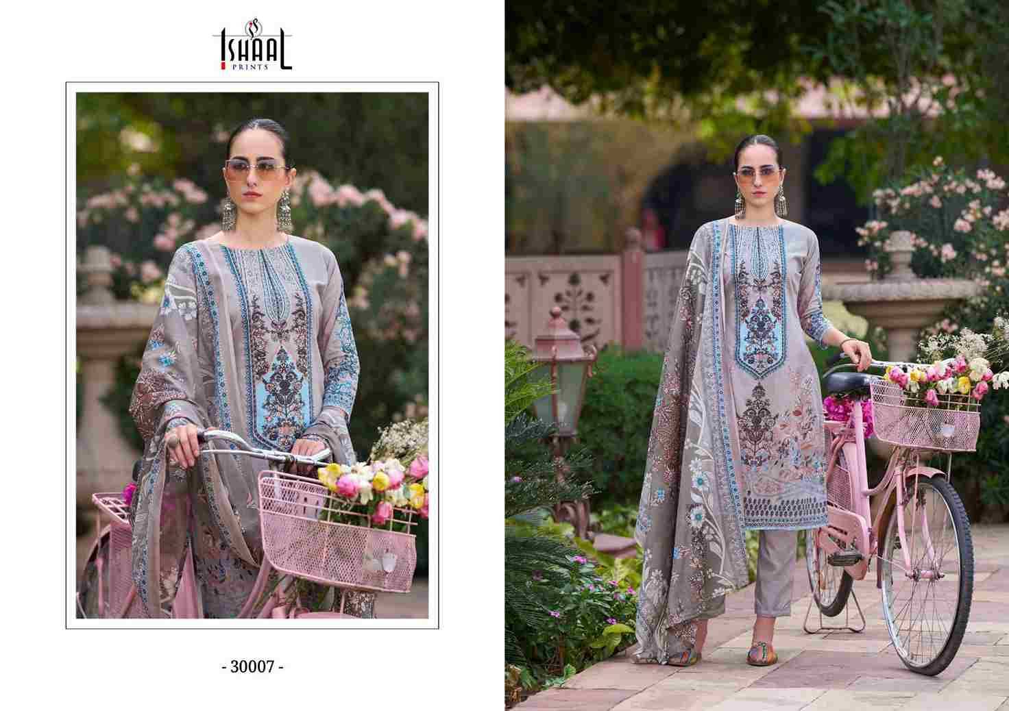 Gulmohar Vol-30 By Ishaal Prints 30001 To 30010 Series Beautiful Festive Suits Colorful Stylish Fancy Casual Wear & Ethnic Wear Pure Lawn Prints Dresses At Wholesale Price