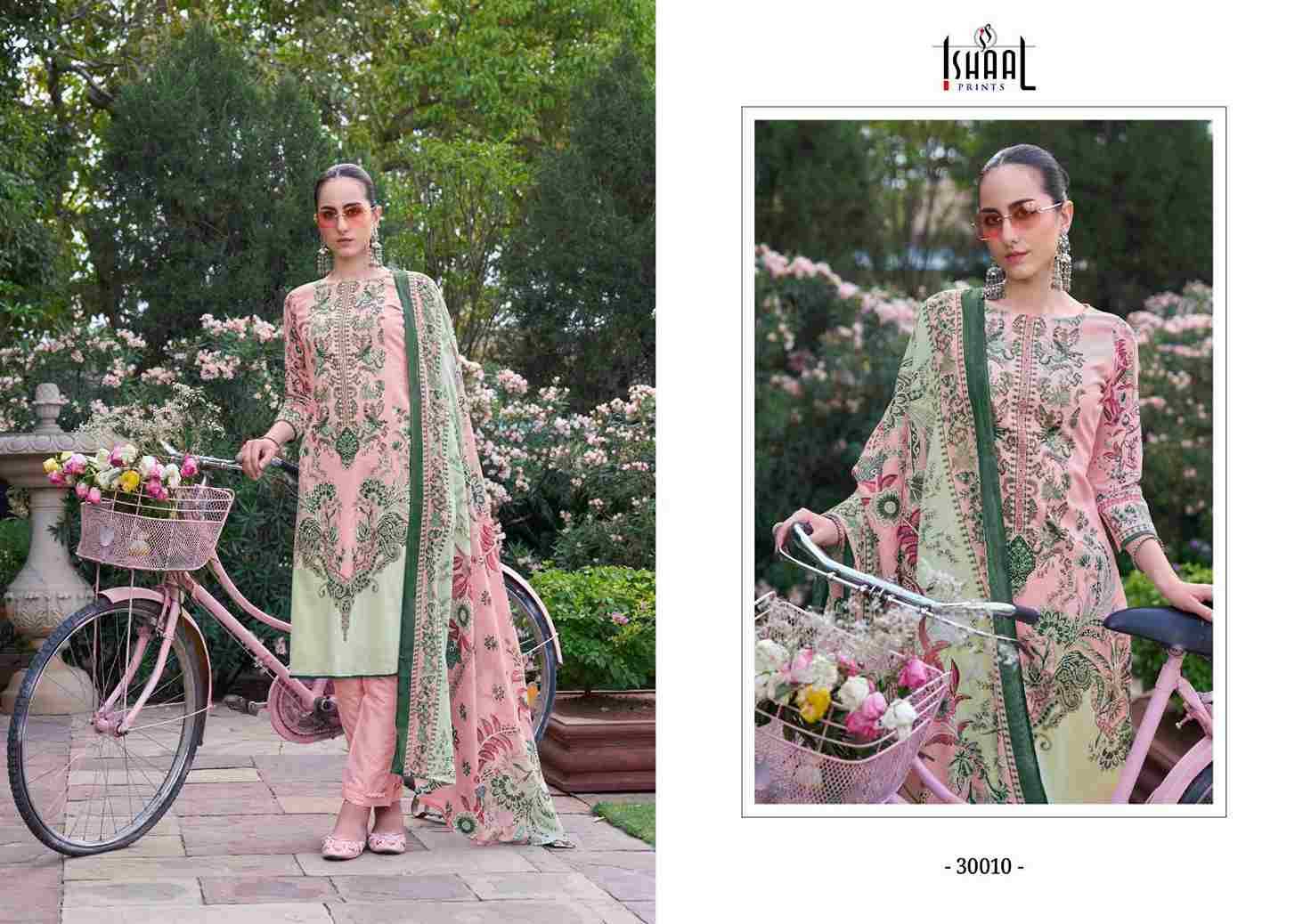 Gulmohar Vol-30 By Ishaal Prints 30001 To 30010 Series Beautiful Festive Suits Colorful Stylish Fancy Casual Wear & Ethnic Wear Pure Lawn Prints Dresses At Wholesale Price