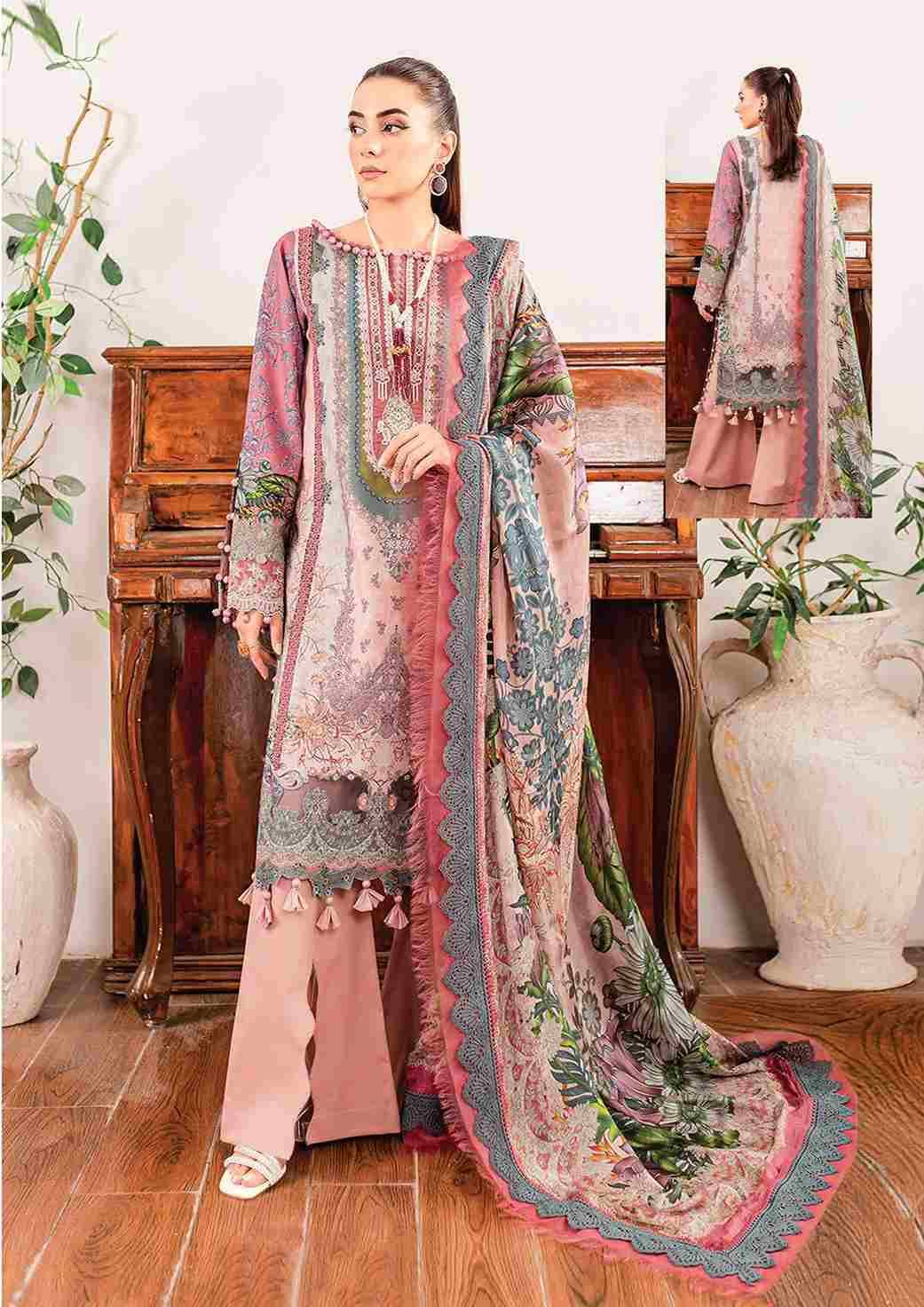 Kesariya Vol-12 By Al Karam Lawn Collection 12001 To 12006 Series Beautiful Festive Suits Colorful Stylish Fancy Casual Wear & Ethnic Wear Pure Cambric Embroidered Dresses At Wholesale Price