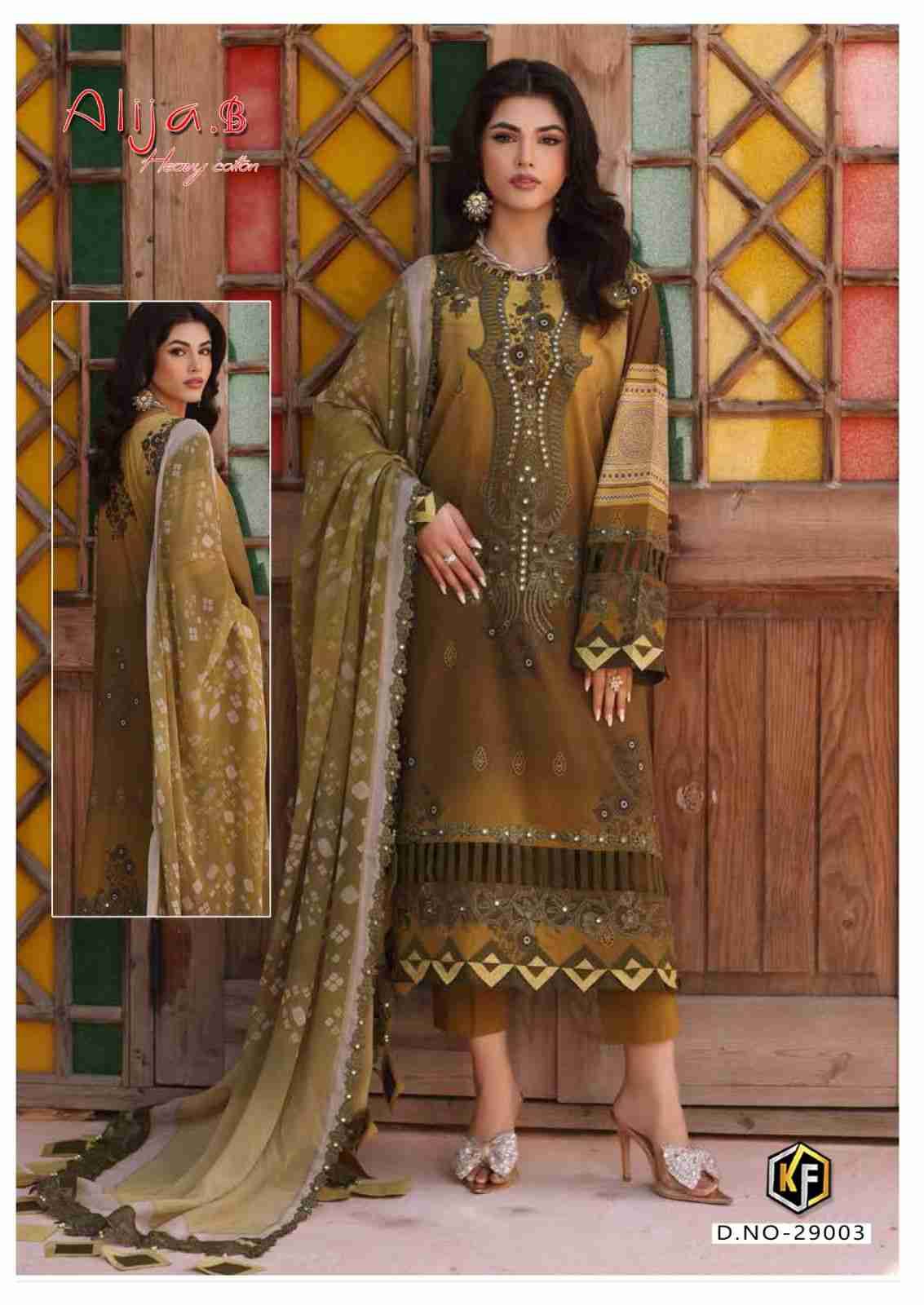 Alija.B Vol-29 By Keval Fab 29001 To 29006 Series Beautiful Stylish Festive Suits Fancy Colorful Casual Wear & Ethnic Wear & Ready To Wear Heavy Cotton Print Dresses At Wholesale Price