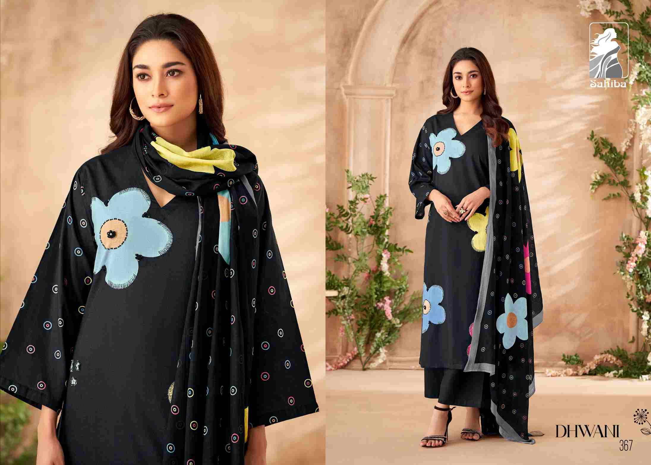 Dhwani By Sahiba Fabrics Beautiful Stylish Festive Suits Fancy Colorful Casual Wear & Ethnic Wear & Ready To Wear Pure Lawn Cotton With Embroidery Dresses At Wholesale Price