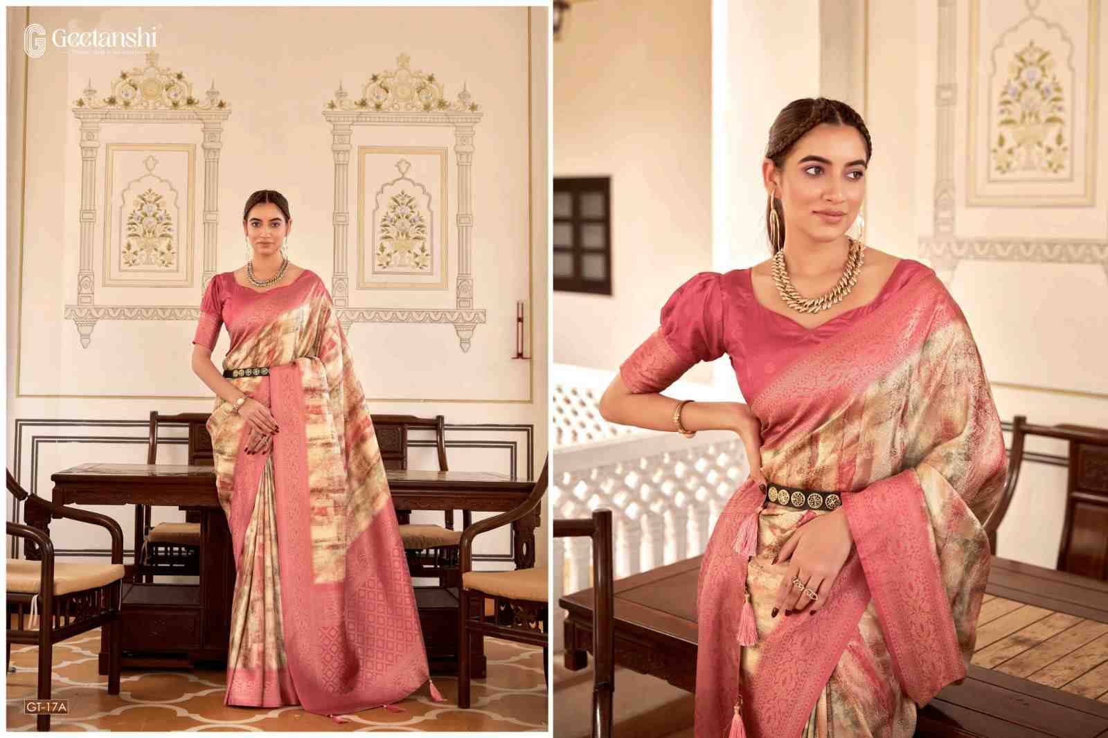 Sachita By Geetanshi 17-A To 22-B Series Indian Traditional Wear Collection Beautiful Stylish Fancy Colorful Party Wear & Occasional Wear Soft Nylon Sarees At Wholesale Price