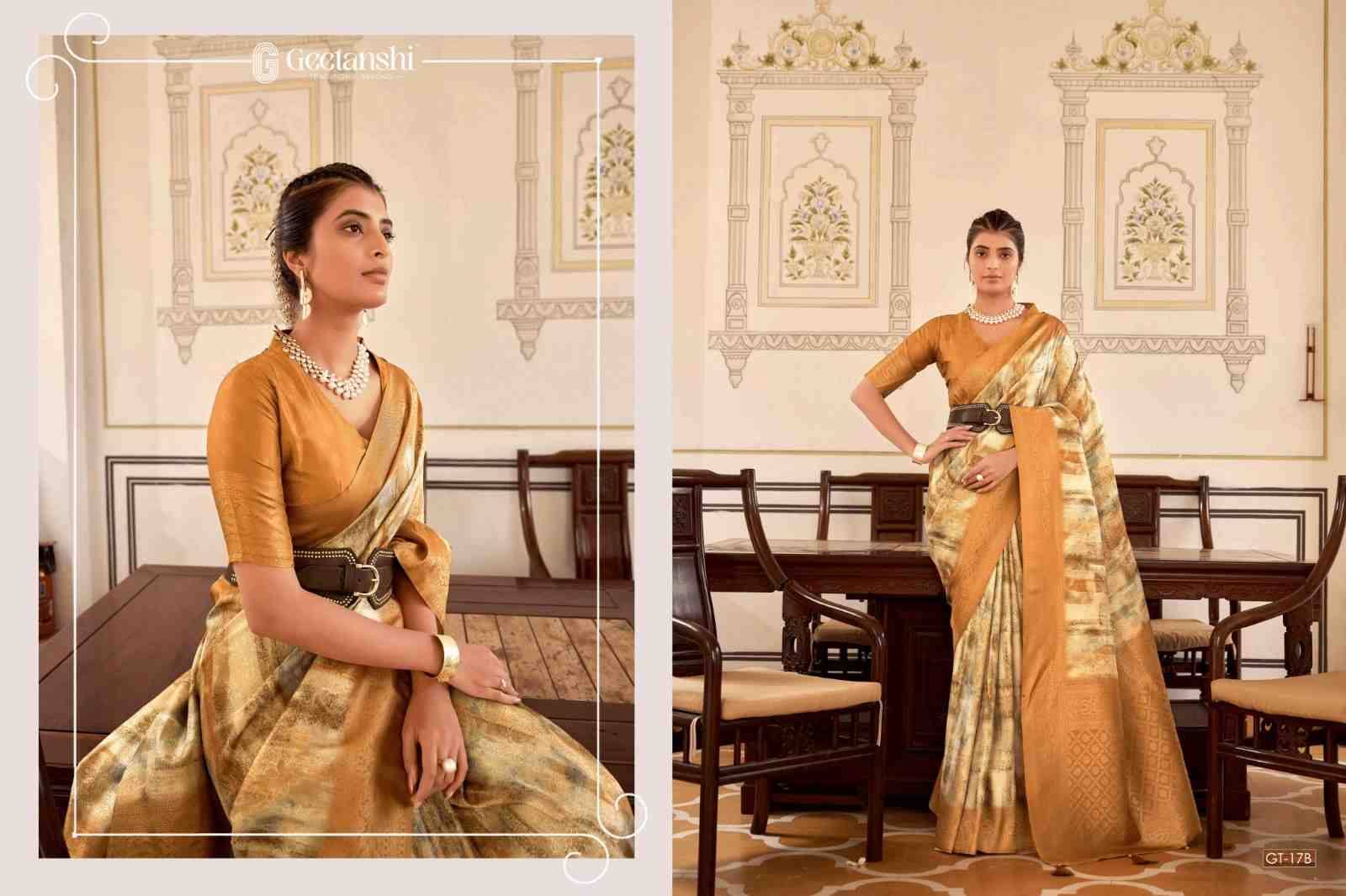 Sachita By Geetanshi 17-A To 22-B Series Indian Traditional Wear Collection Beautiful Stylish Fancy Colorful Party Wear & Occasional Wear Soft Nylon Sarees At Wholesale Price