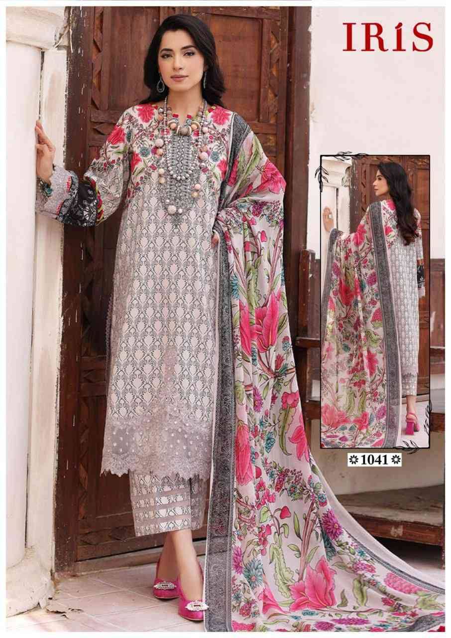 Afsanah Vol-5 By Iris 1041 To 1050 Series Designer Festive Suits Beautiful Stylish Fancy Colorful Party Wear & Occasional Wear Pure Cotton Print Dresses At Wholesale Price