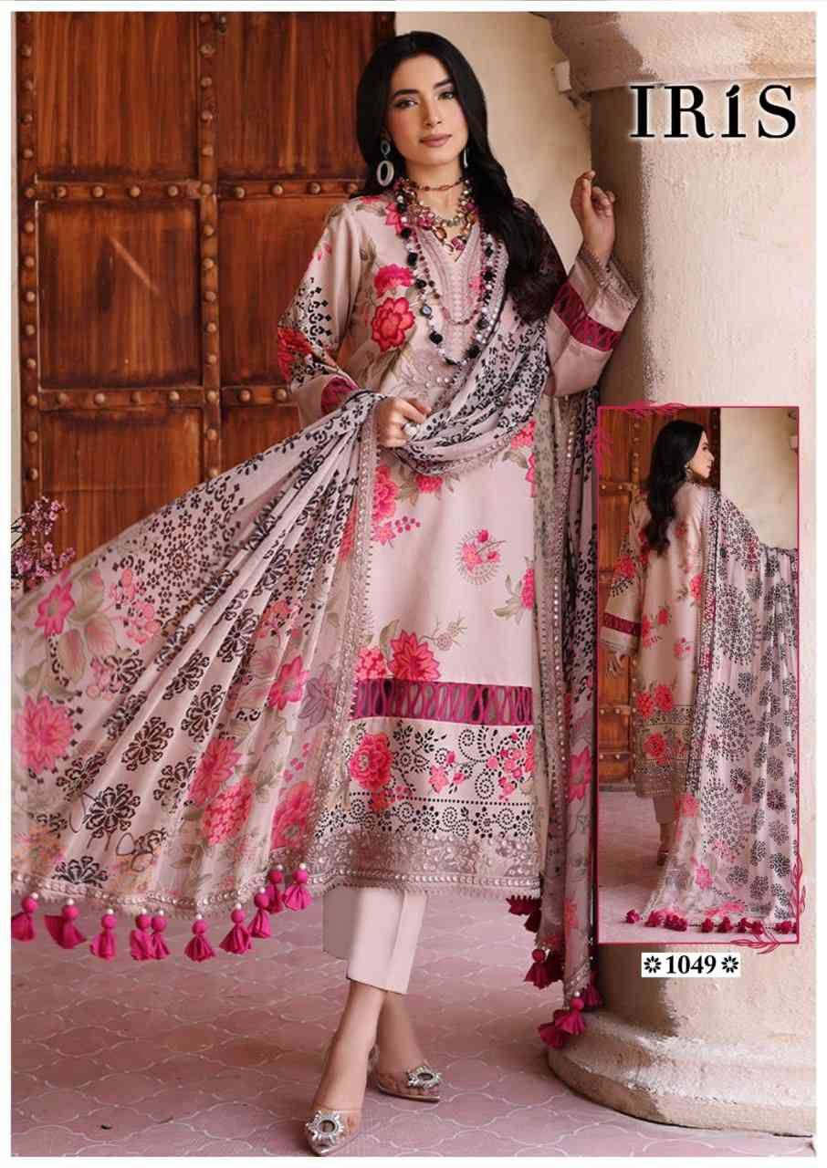 Afsanah Vol-5 By Iris 1041 To 1050 Series Designer Festive Suits Beautiful Stylish Fancy Colorful Party Wear & Occasional Wear Pure Cotton Print Dresses At Wholesale Price