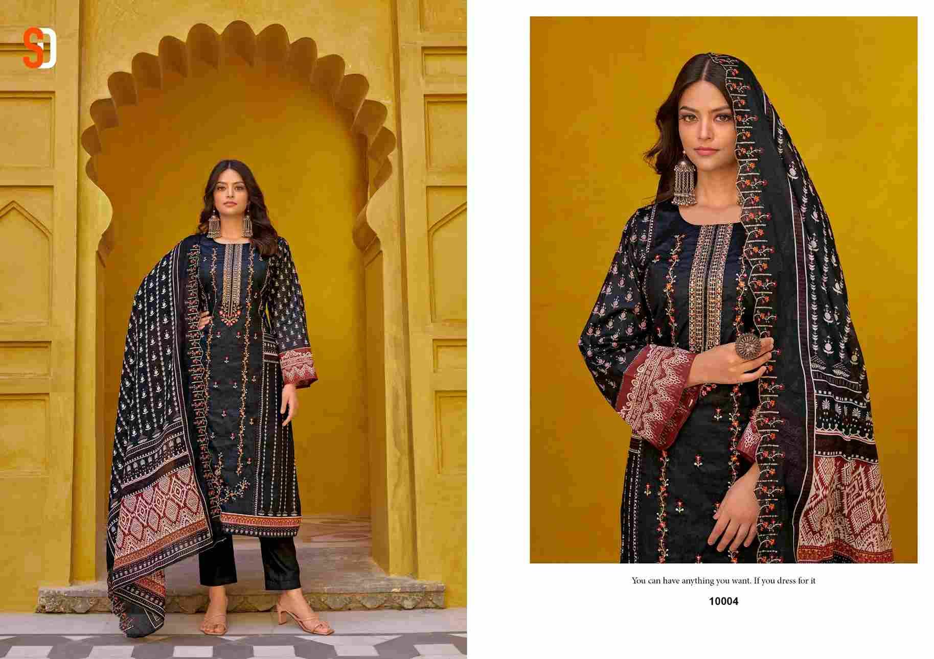 Bin Saeed Lawn Collection Vol-10 By Shraddha Designer 10001 To 10008 Series Designer Pakistani Suits Beautiful Fancy Stylish Colorful Party Wear & Occasional Wear Pure Cotton Print With Embroidery Dresses At Wholesale Price