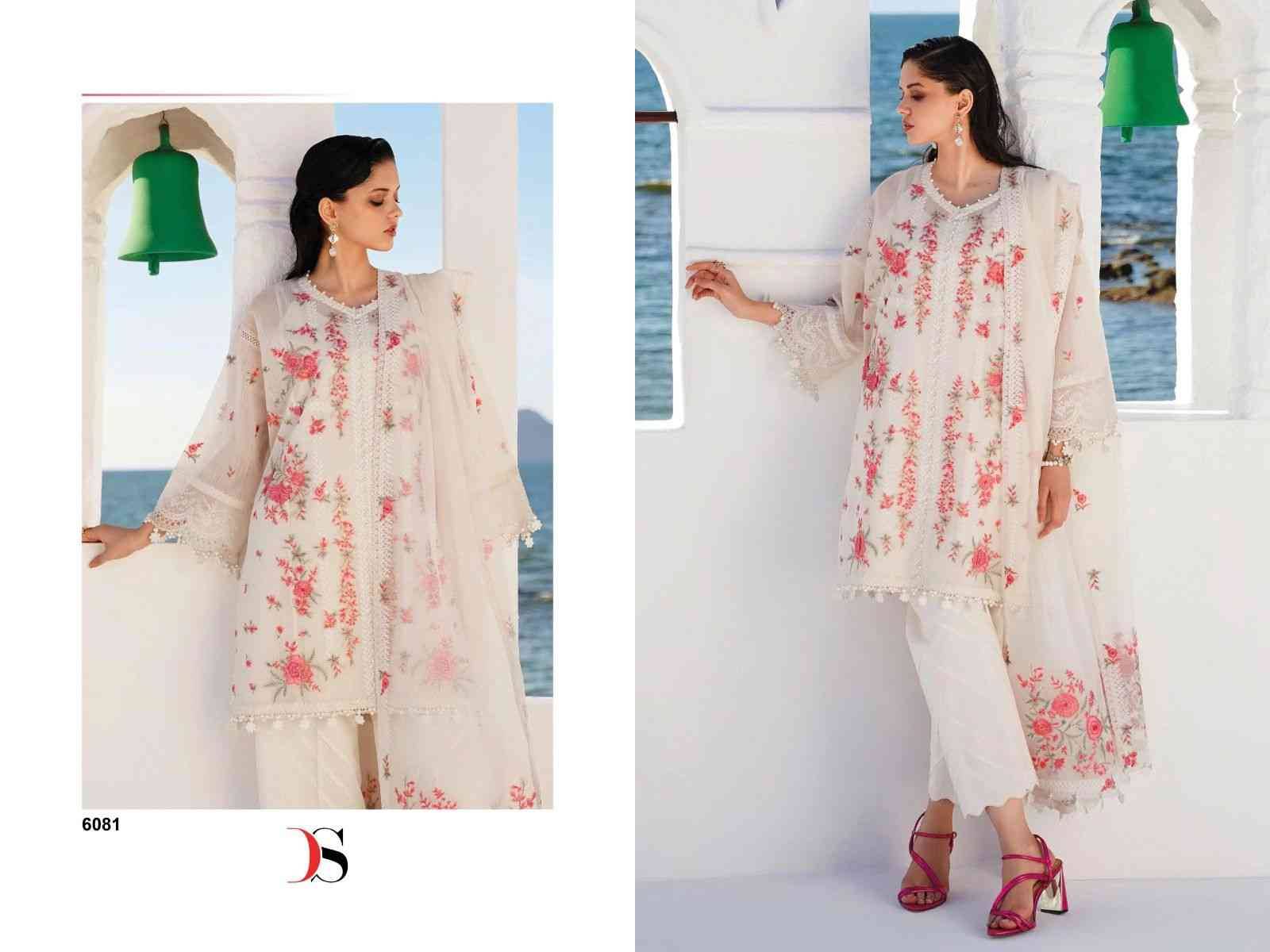 Sana Safinaz Muzlin Embroidered-24 By Deepsy Suits 6081 To 6086 Series Designer Pakistani Suits Beautiful Stylish Fancy Colorful Party Wear & Occasional Wear Pure Cotton Embroidered Dresses At Wholesale Price